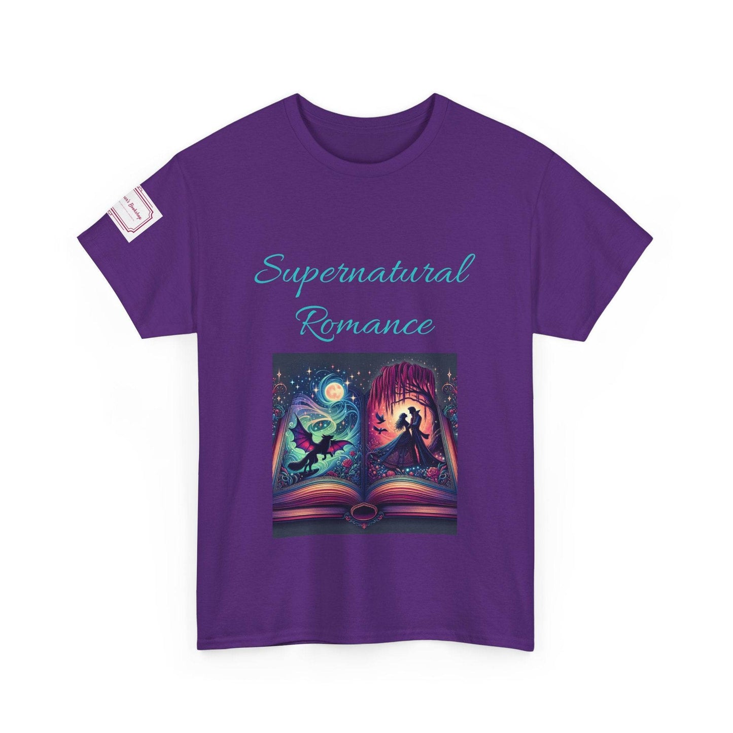 Fantasy - Graphic Unisex Heavy Cotton Tee - Supernatural Romance - The Dreamer's Bookshop.
