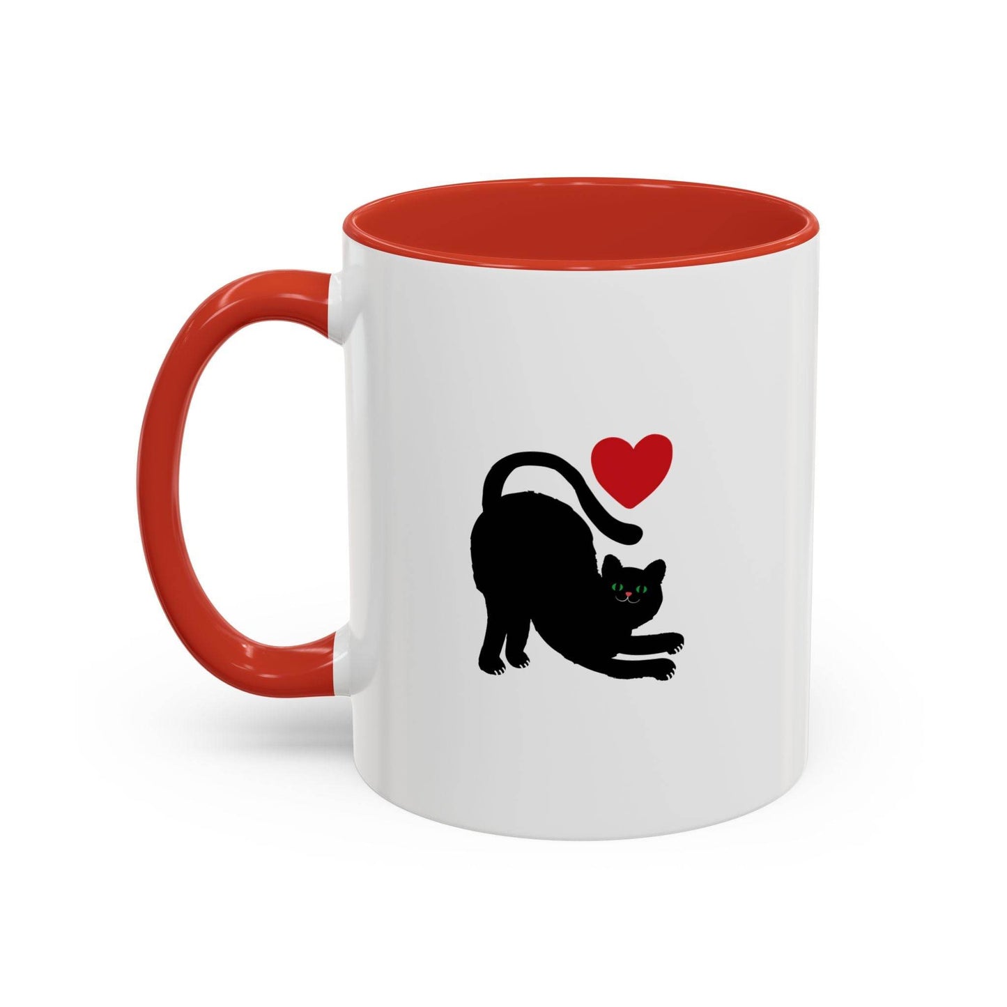 Playful Cat Love Mug - Cute Gift for Tea Lovers - The Dreamer's Bookshop.
