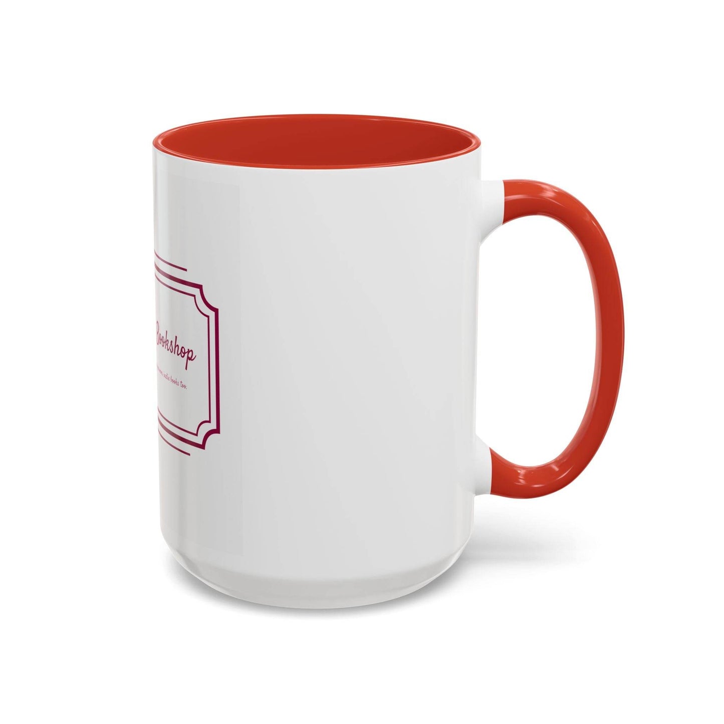 Dreamer's Bookshop Accent Coffee Mug - Perfect Gift for Book Lovers - The Dreamer's Bookshop.