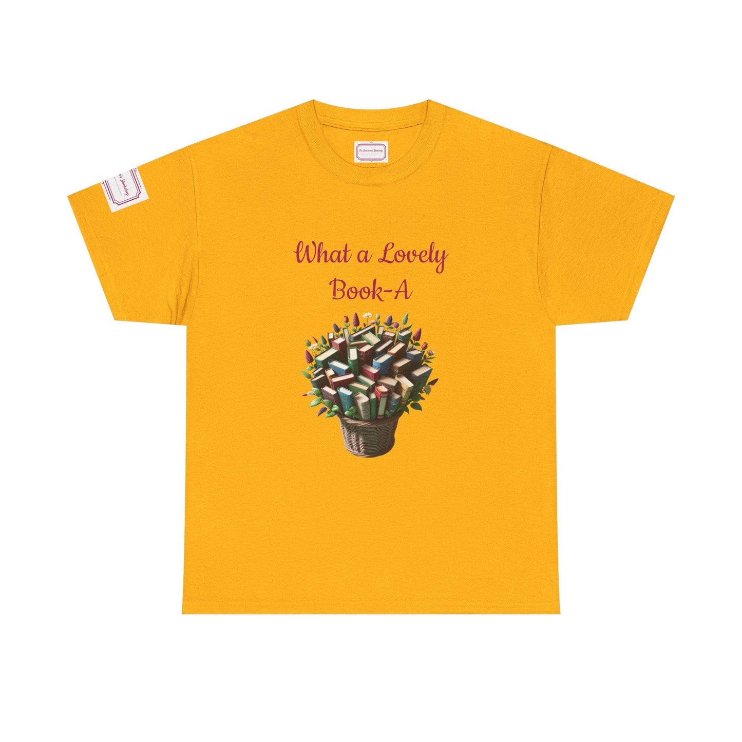 What a Lovely Book-A Unisex Heavy Cotton Tee - Perfect for Book Lovers - The Dreamer's Bookshop.