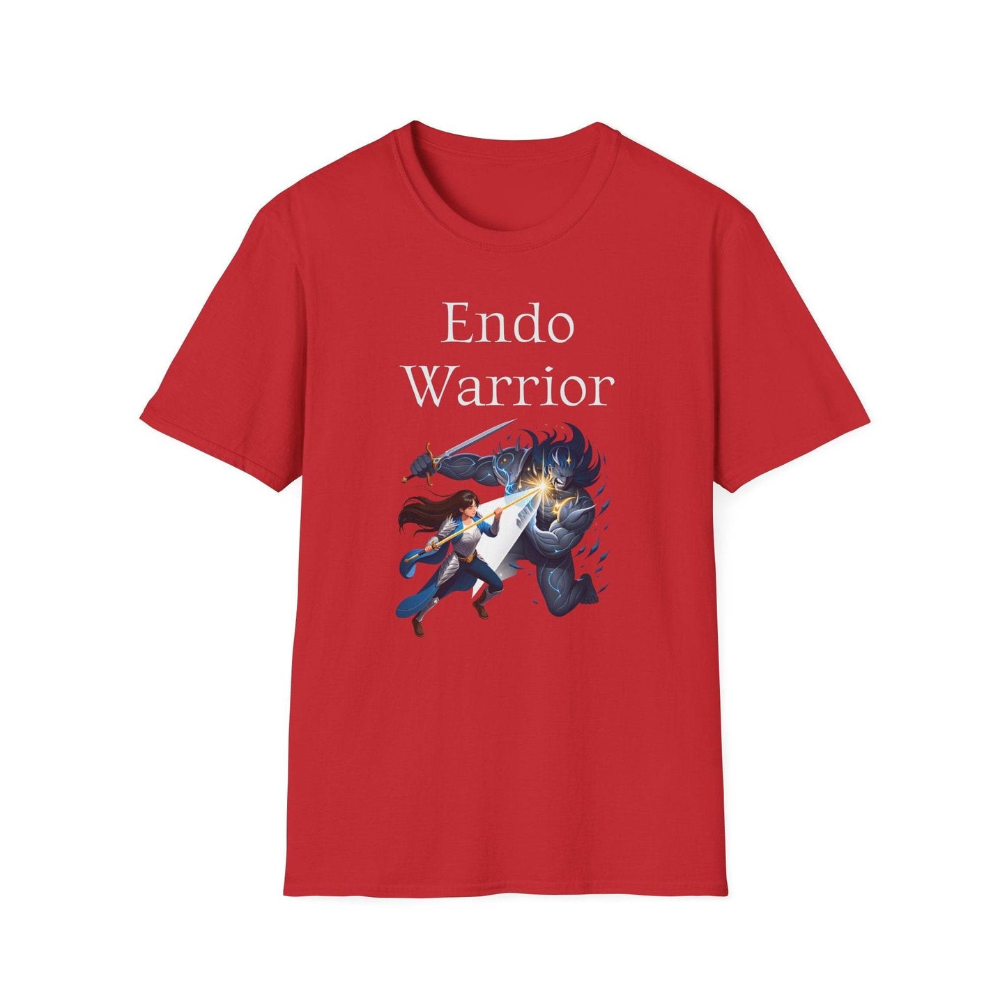 Endometriosis Warrior Unisex Softstyle T-Shirt - What's Your Battle? - The Dreamer's Bookshop.