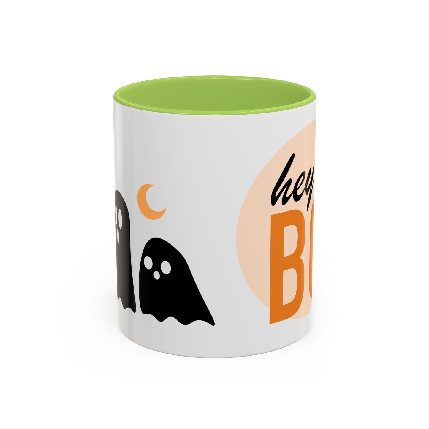 Hey Boo - Spooky Coffee Mug - Halloween Gift for Book Lovers