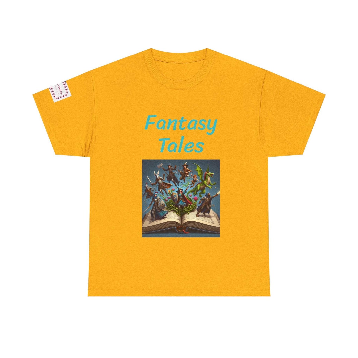Magic - Graphic Unisex Heavy Cotton Tee - Fantasy Tales - The Dreamer's Bookshop.