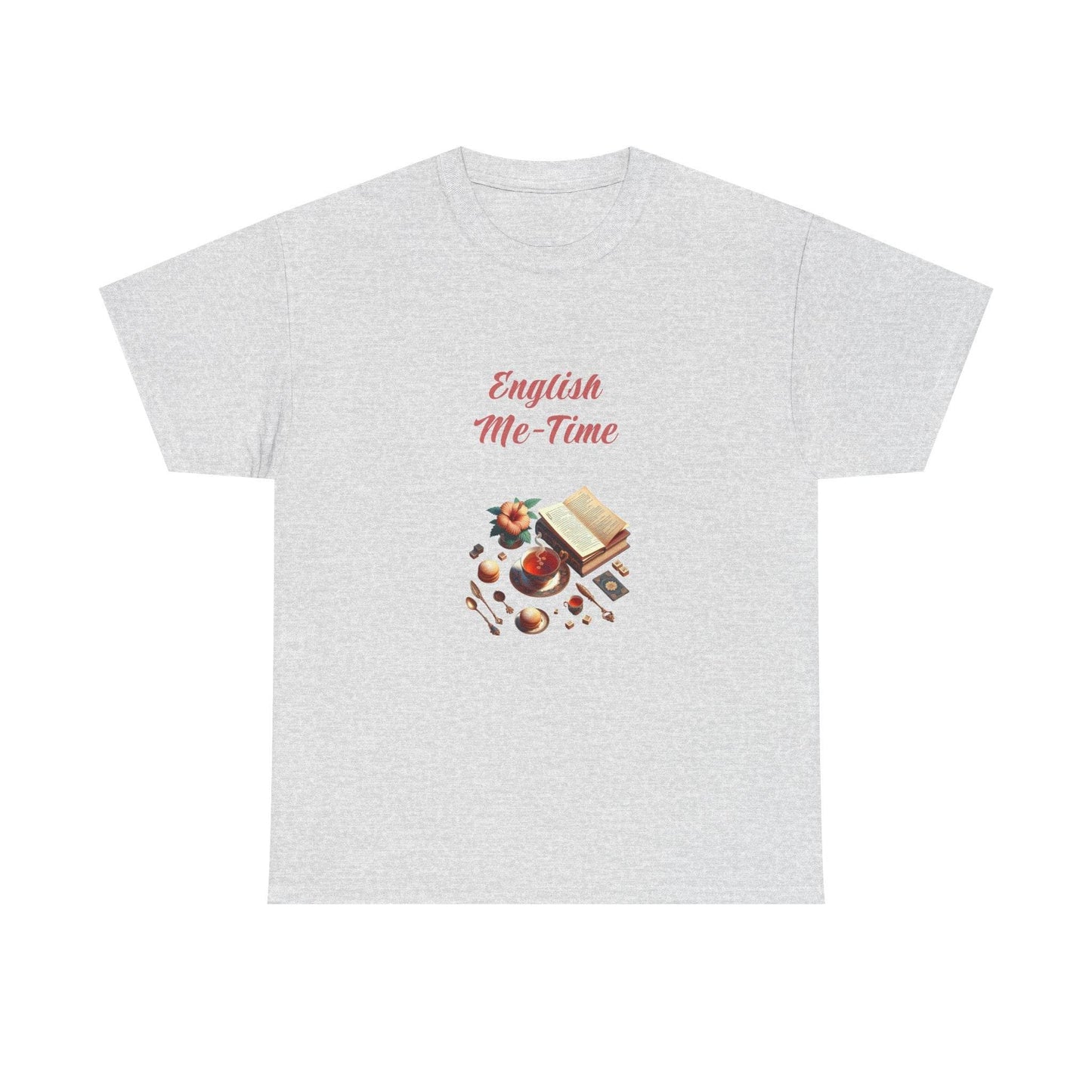 Me-Time - A Unisex Heavy Cotton Tee - Perfect Gift for Book Lovers - The Dreamer's Bookshop.
