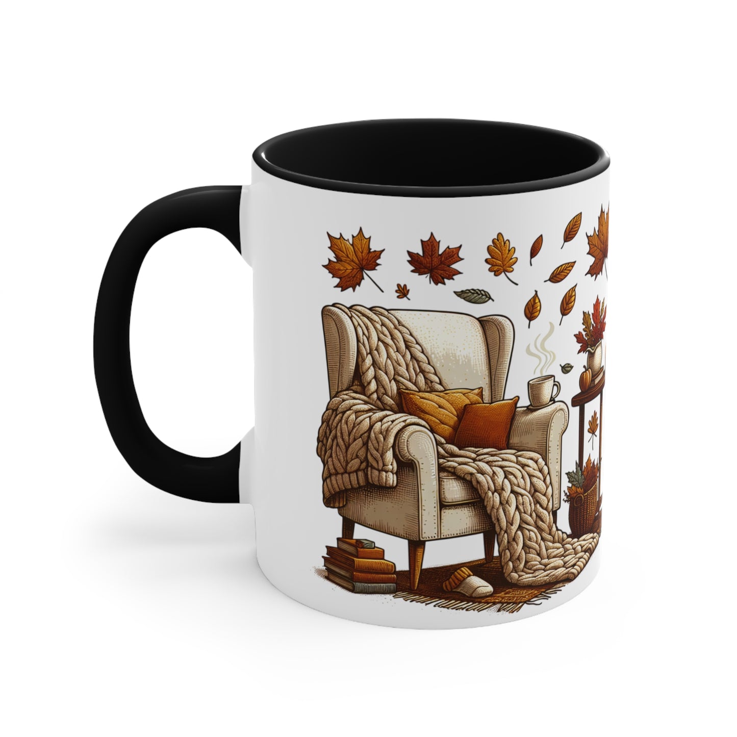 The Cosiness of Fall - Mug - 11oz Booklovers' Coffee