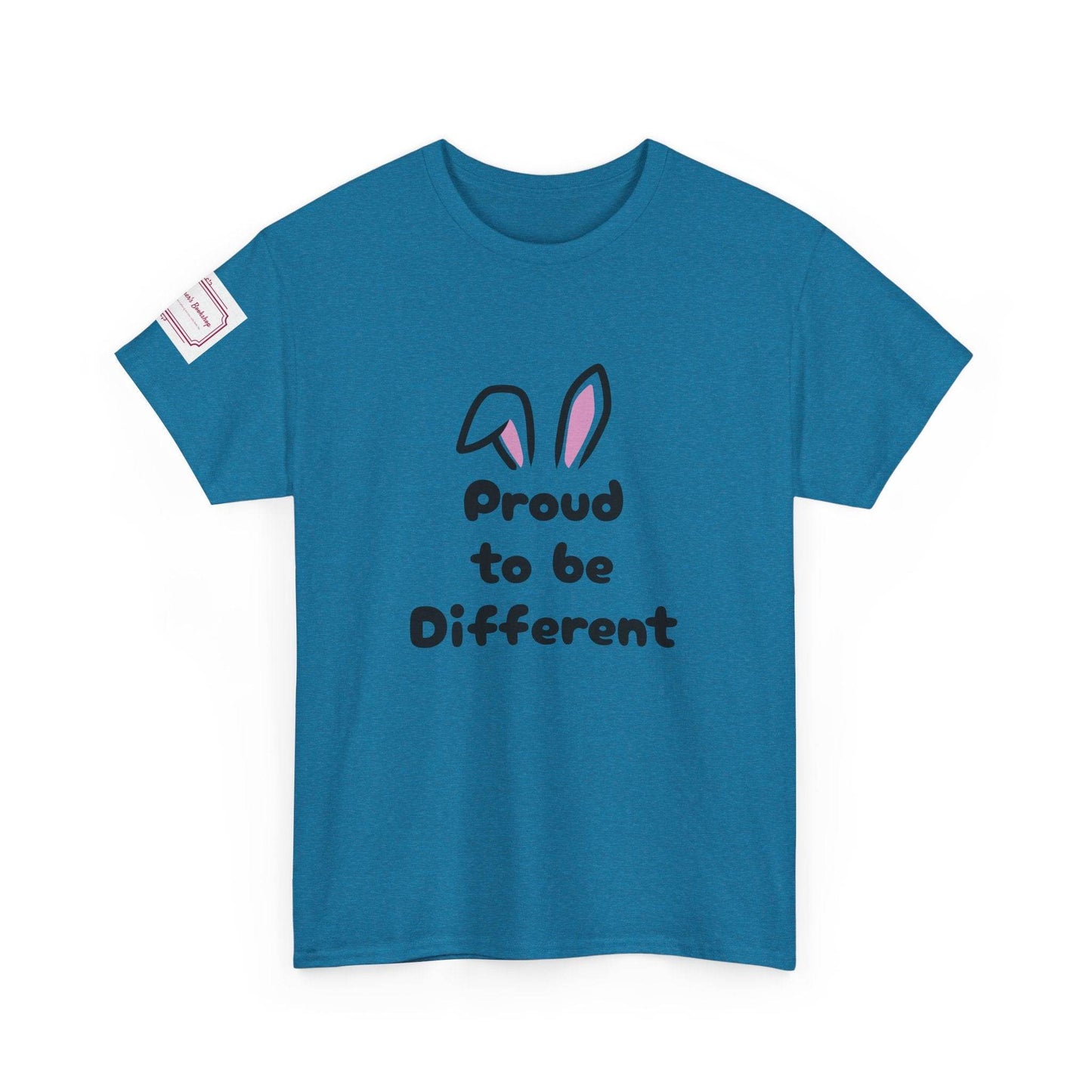 Proud to Be Different Unisex Heavy Cotton Tee – Celebrate Uniqueness - The Dreamer's Bookshop.