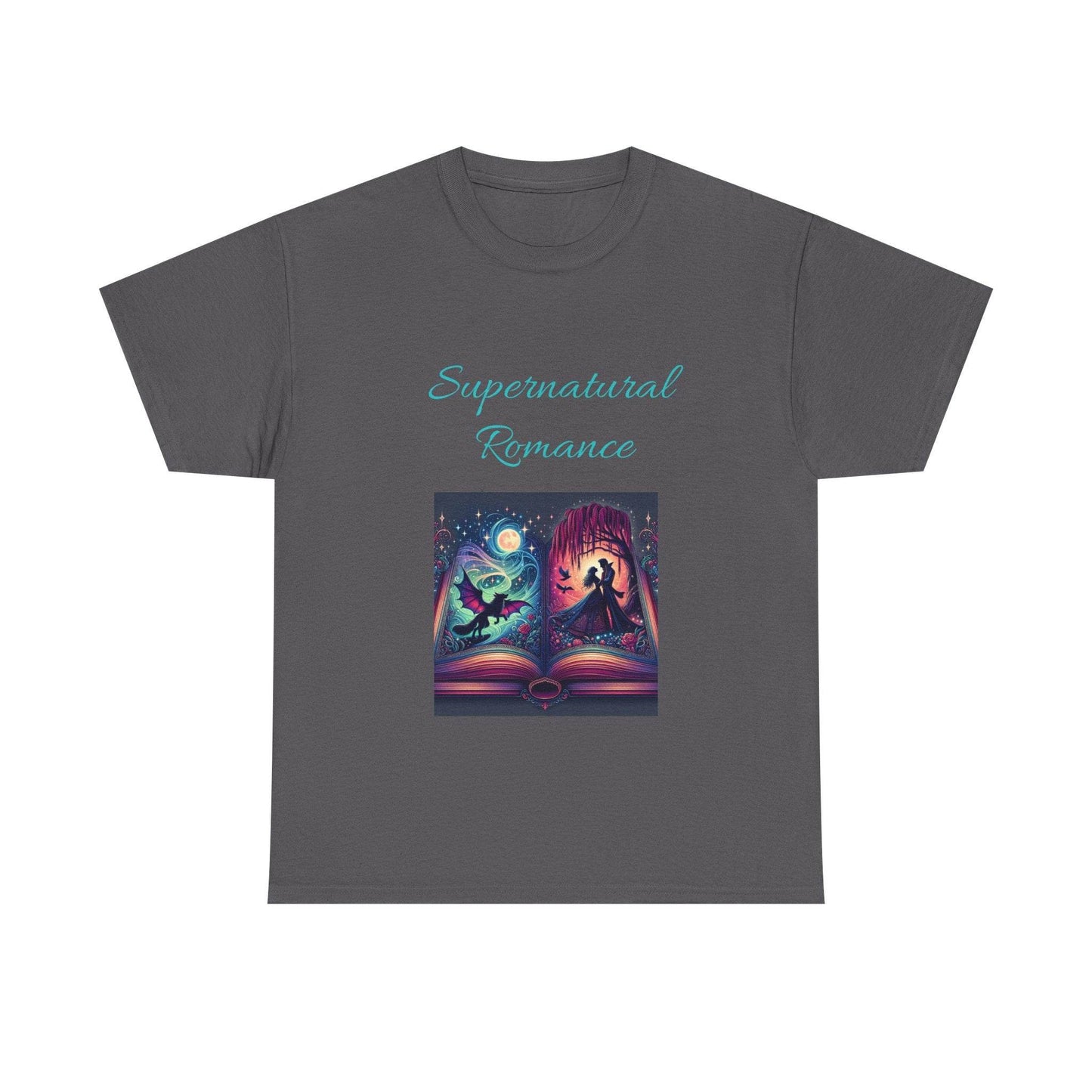 Fantasy - Unisex Heavy Cotton Tee - Supernatural Romance - The Dreamer's Bookshop.