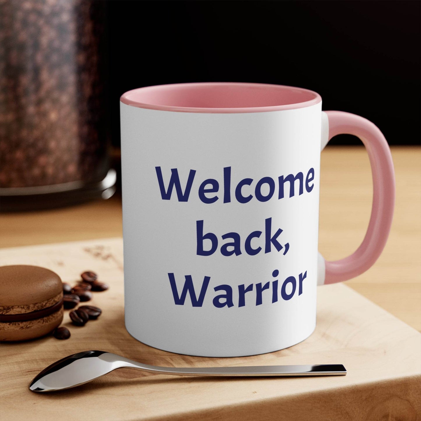 Welcome back, Warrior Coffee Mug – Perfect for Chronic Illness Warriors - The Dreamer's Bookshop.