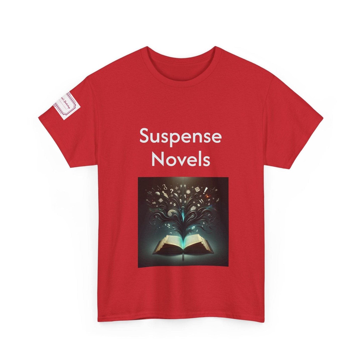 Fiction - Graphic Unisex Heavy Cotton Tee - Suspense Novels - The Dreamer's Bookshop.