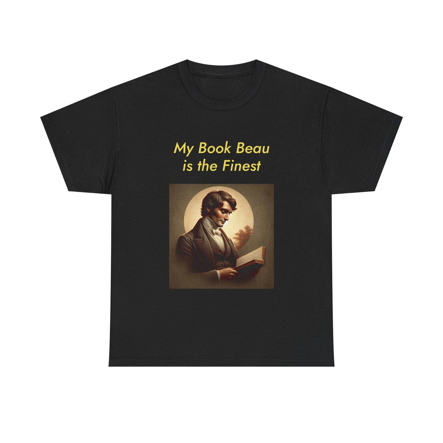 My Book Beau Unisex Heavy Cotton Tee - Perfect for Literature Lovers - The Dreamer's Bookshop.
