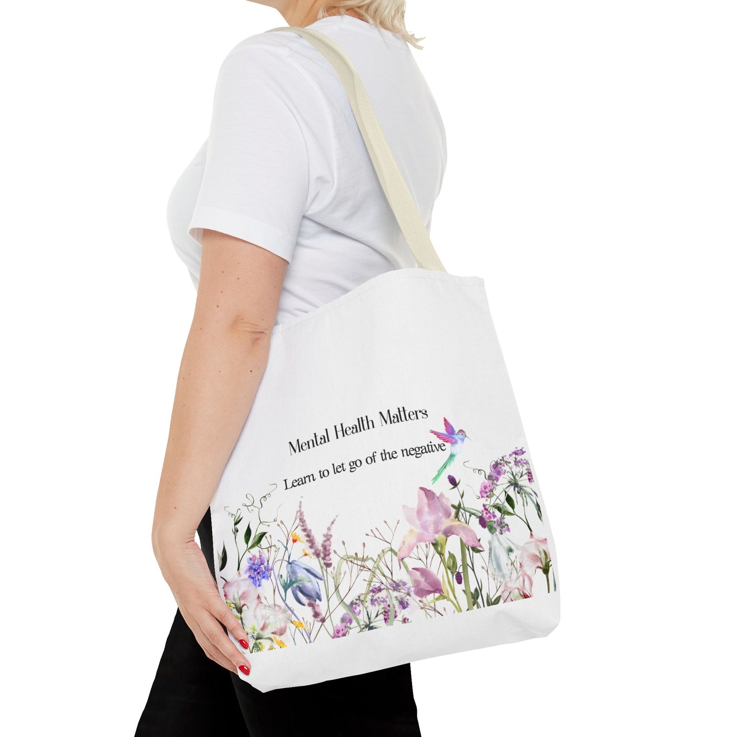The Dreamer's Bookshop - Literary Tote Bag – Mental Health "Let Go" - The Dreamer's Bookshop.