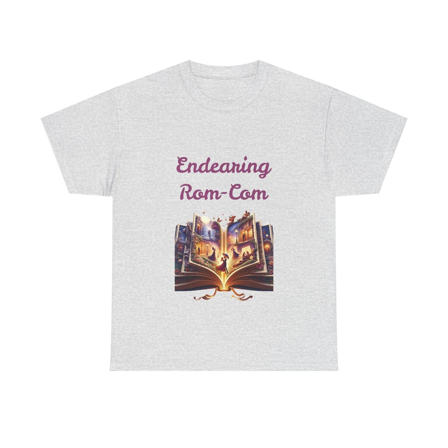 Endearing - Unisex Heavy Cotton Tee - Rom-Com Books - The Dreamer's Bookshop.
