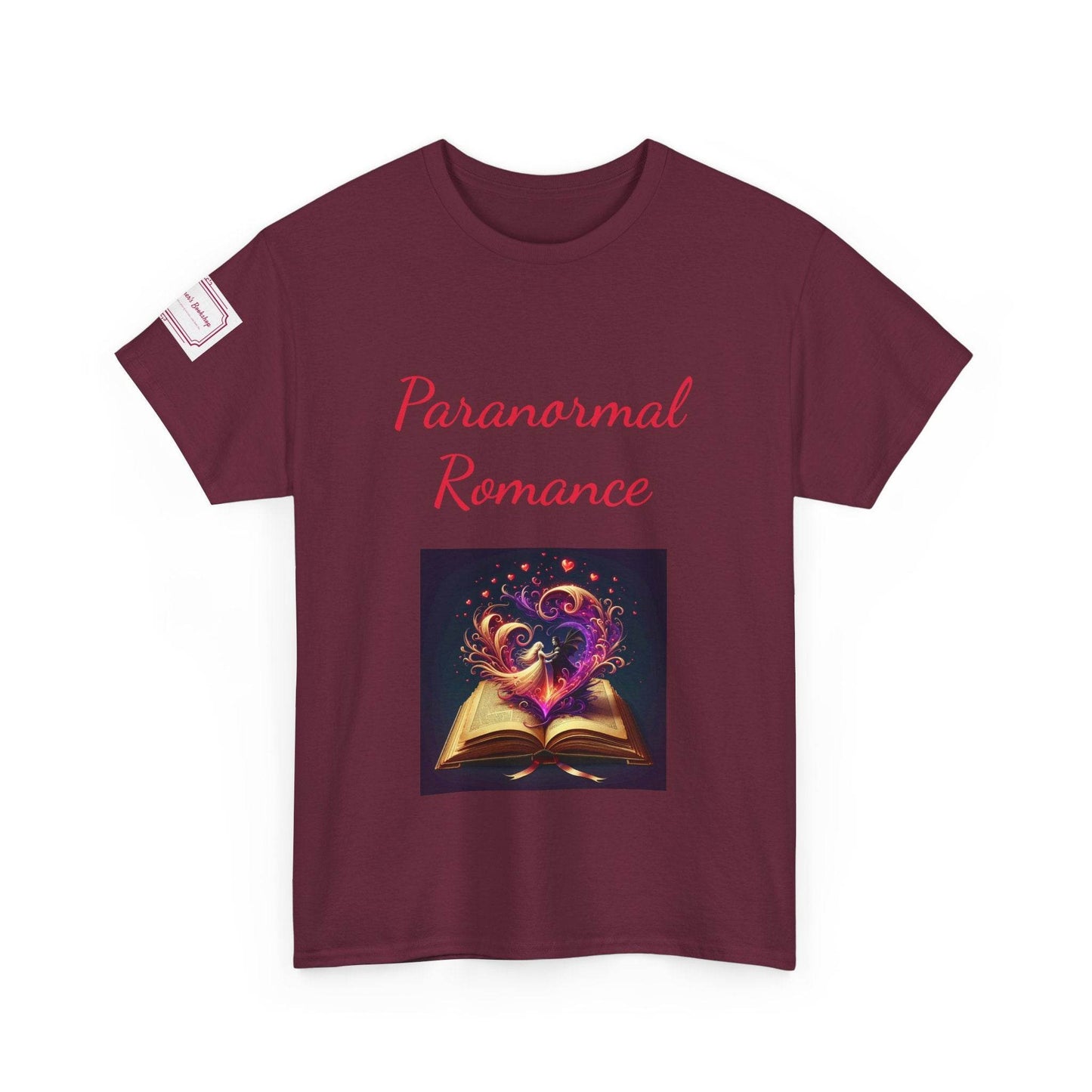 Fiction - Graphic Unisex Heavy Cotton Tee - Paranormal Romance - The Dreamer's Bookshop.