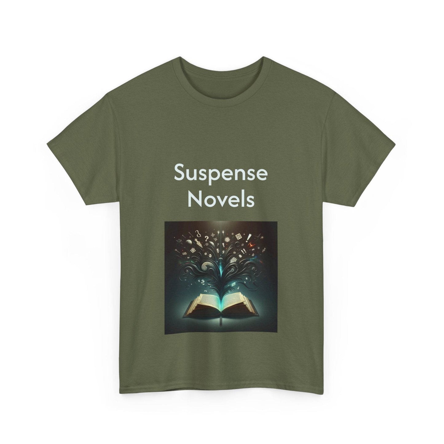 Fiction - Unisex Heavy Cotton Tee - Suspense Novels - The Dreamer's Bookshop.