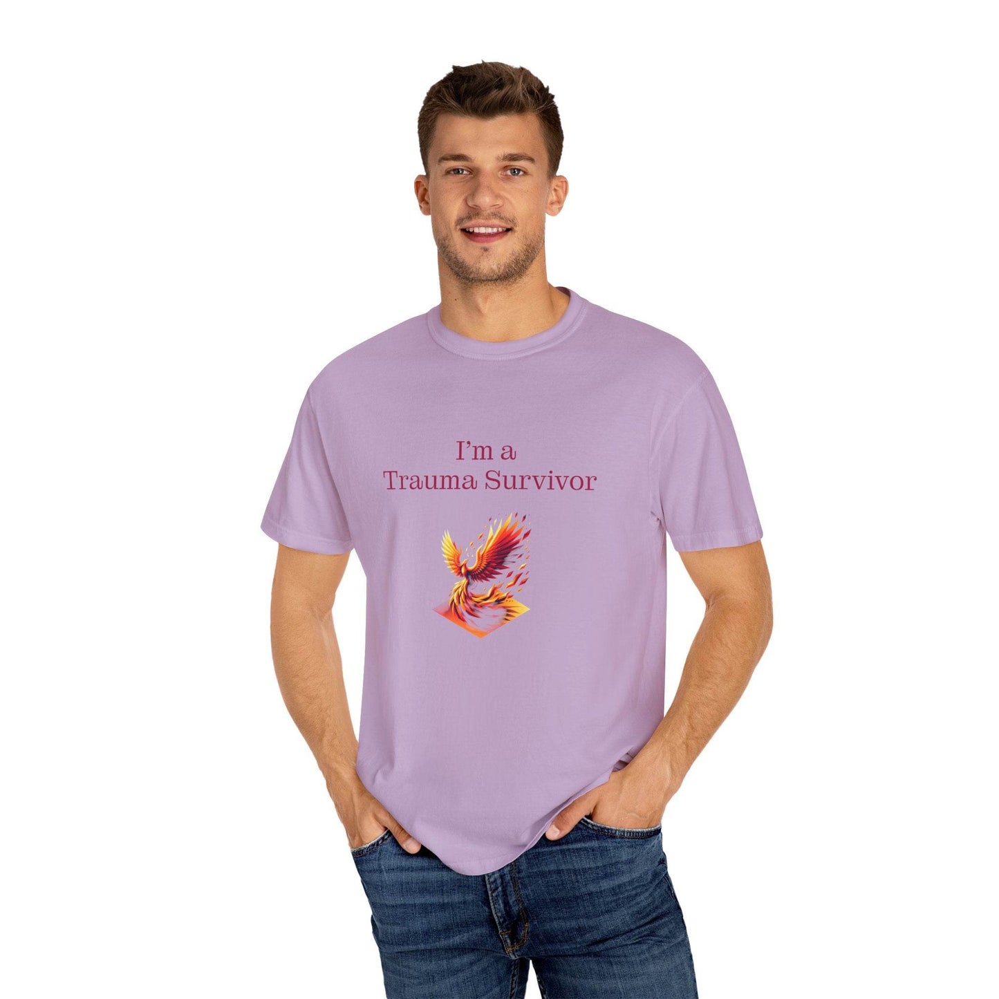 Trauma Survivor Unisex T-Shirt - Empowering Tee for Healthcare Awareness - The Dreamer's Bookshop.