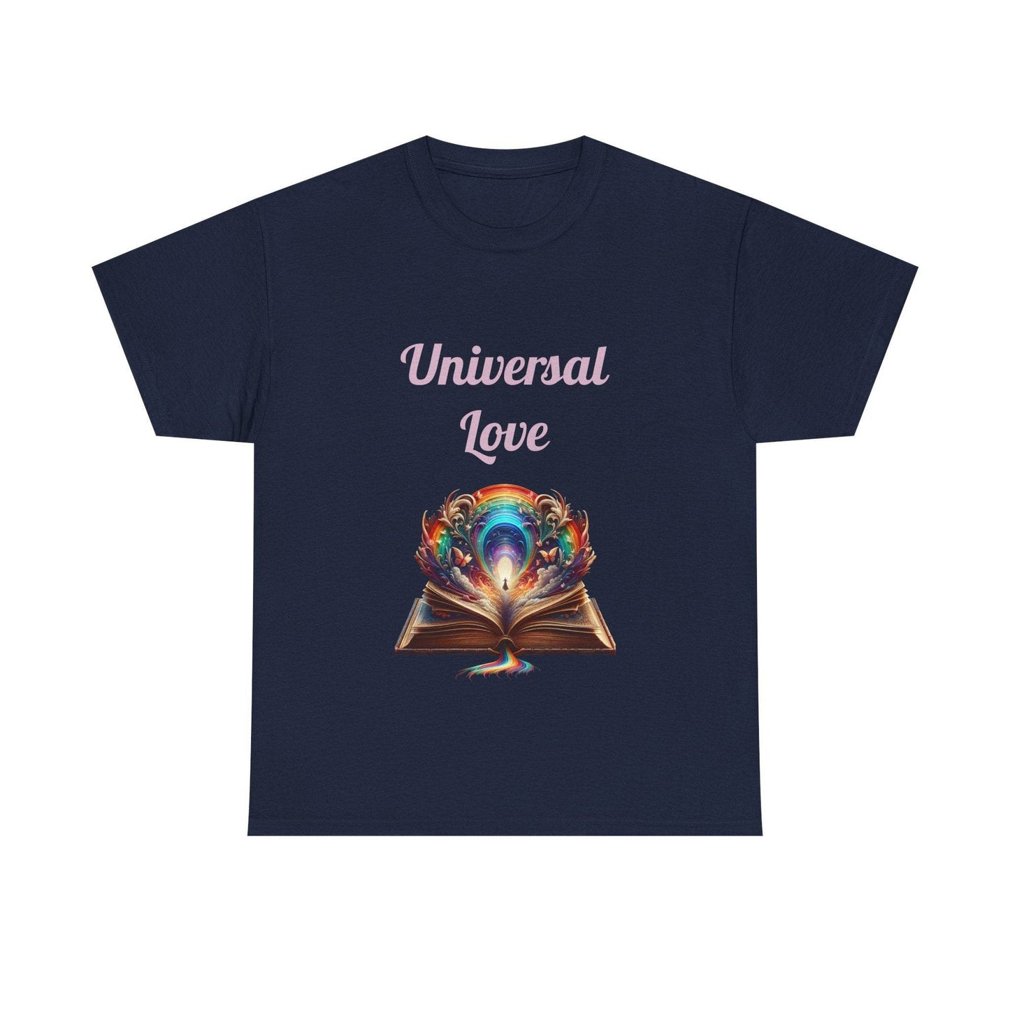 Universal Love - Unisex Heavy Cotton Tee - Queer Romance Books - The Dreamer's Bookshop.