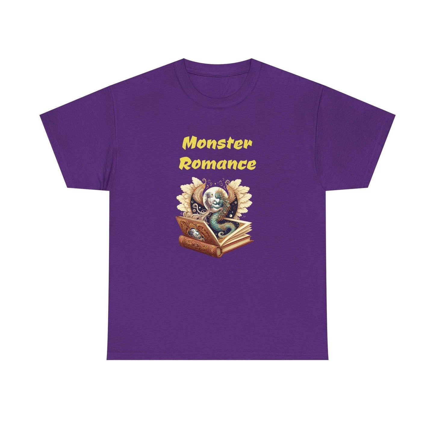 Fantasy - Graphic Tee - Unisex Heavy Cotton T-Shirt Monster Romance Books - The Dreamer's Bookshop.