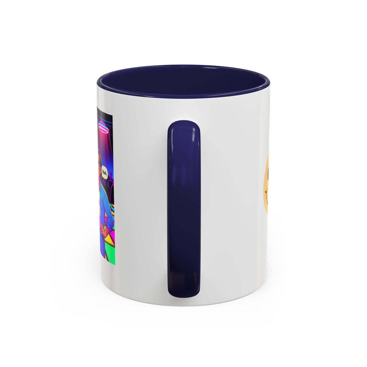 Retro Vibe Accent Coffee Mug - You should be writing - The Dreamer's Bookshop.