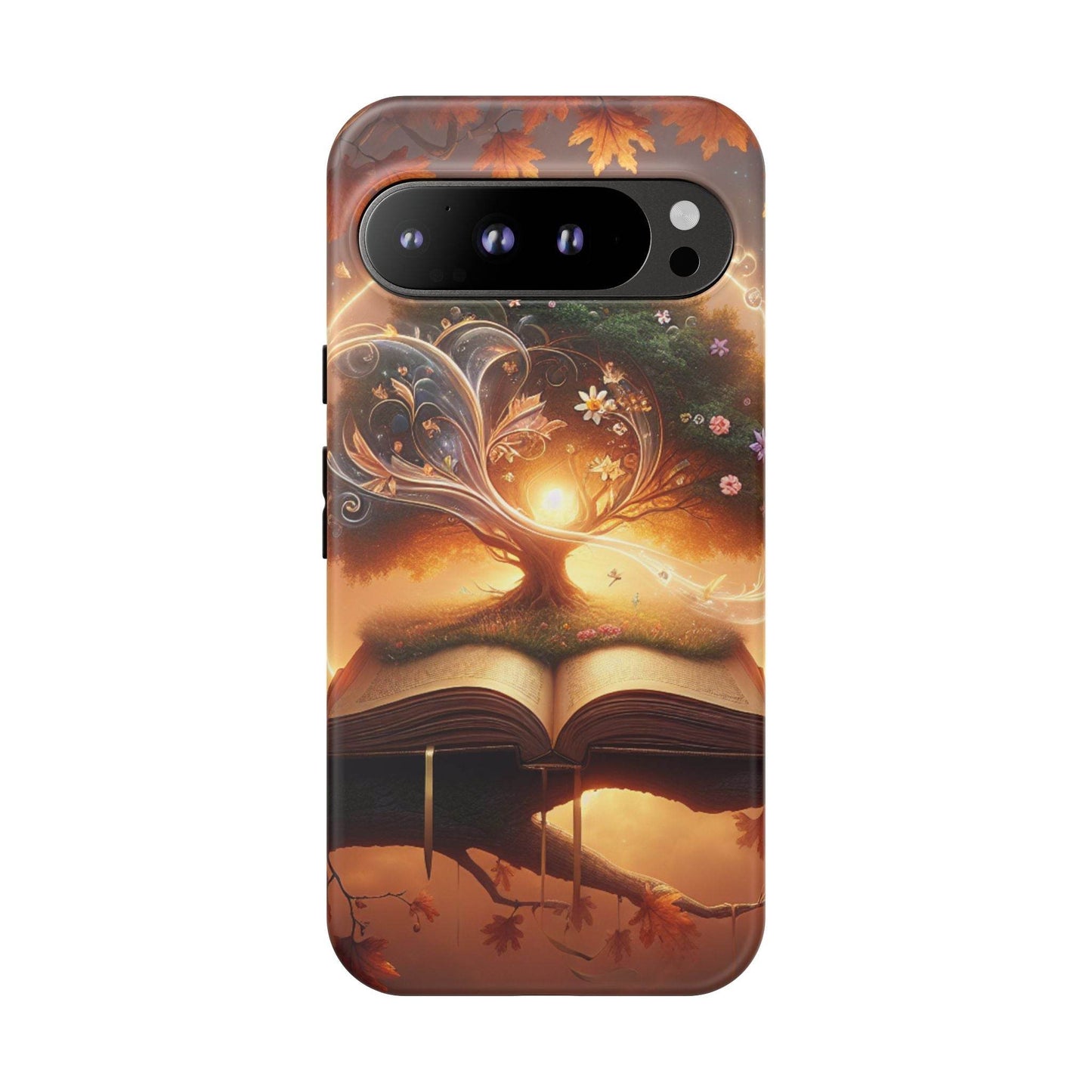Google & Samsung - Artistic Phone Case with BookishTree Design - Tough Cases - The Dreamer's Bookshop.