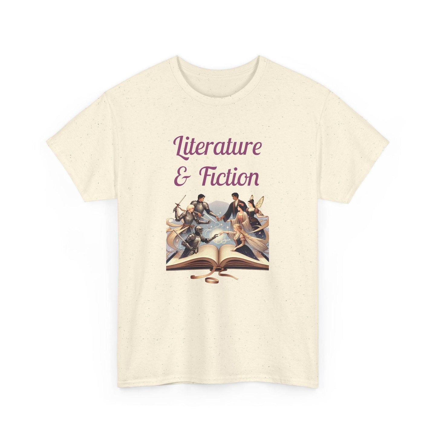 Fiction - Graphic Tee - Unisex Heavy Cotton T-Shirt Literature Books - The Dreamer's Bookshop.