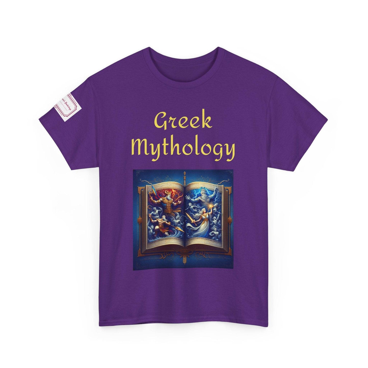 History - Graphic Unisex Heavy Cotton Tee - Greek Mythology - The Dreamer's Bookshop.