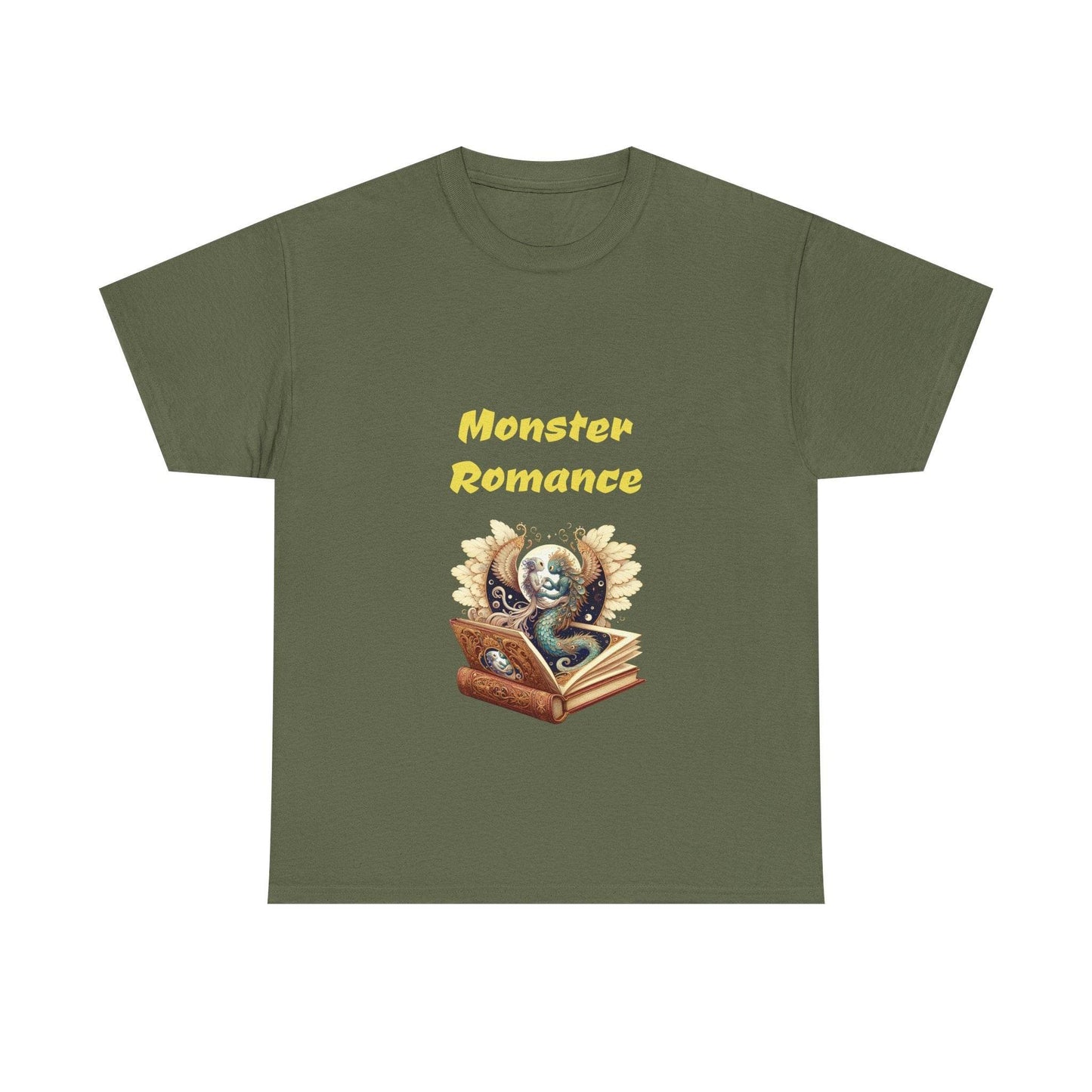 Fantasy - Unisex Heavy Cotton Tee - Monster Romance Books - The Dreamer's Bookshop.