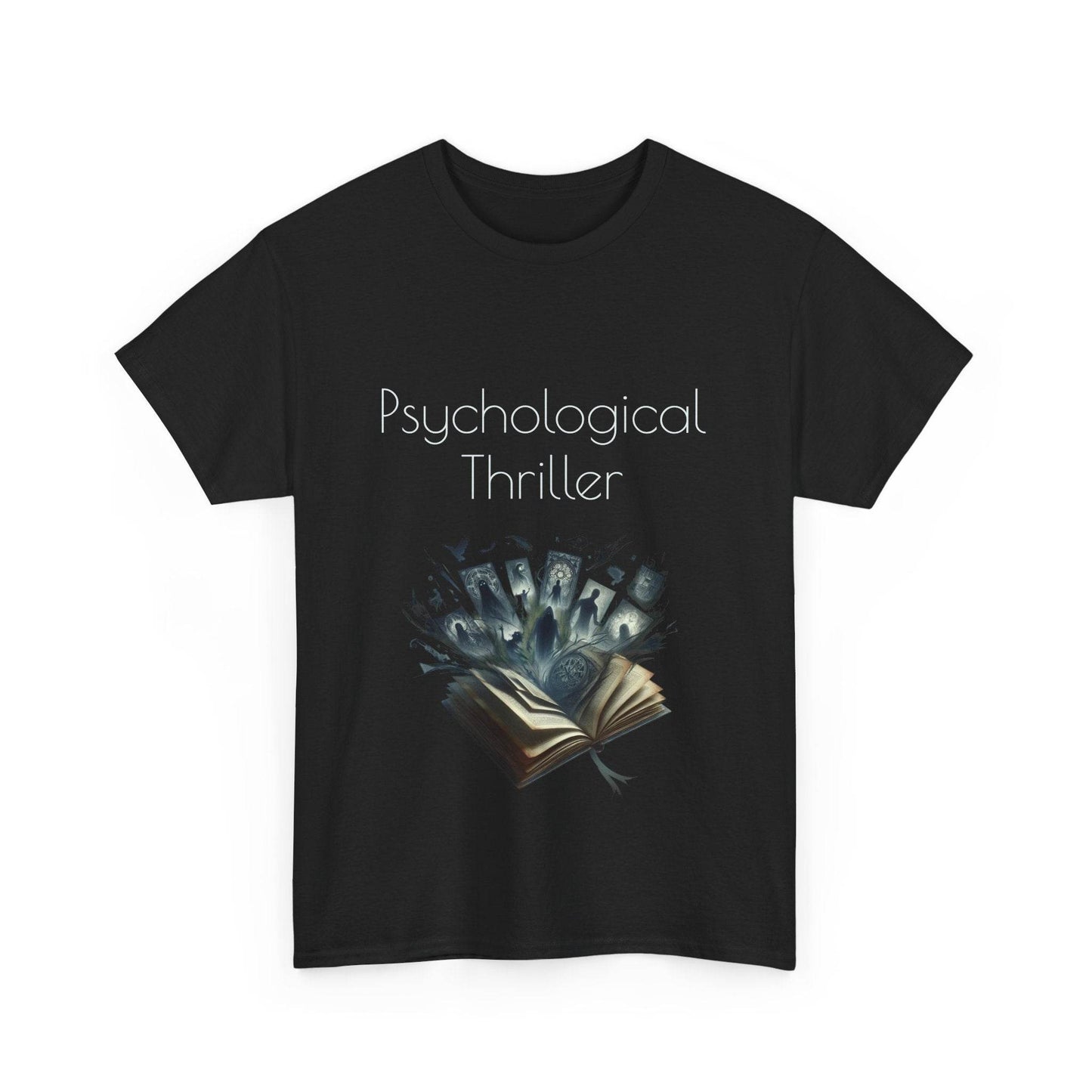 Fiction - Unisex Heavy Cotton Tee - Psychological Thriller - The Dreamer's Bookshop.
