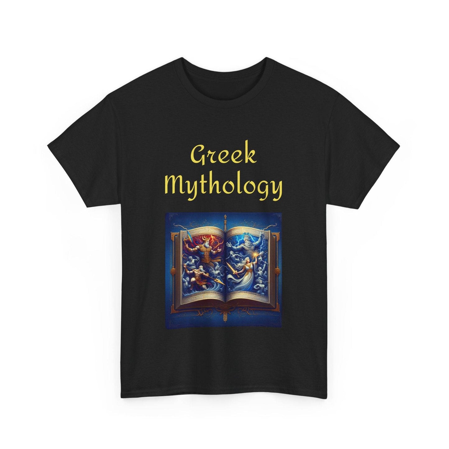 History - Unisex Heavy Cotton Tee - Greek Mythology - The Dreamer's Bookshop.
