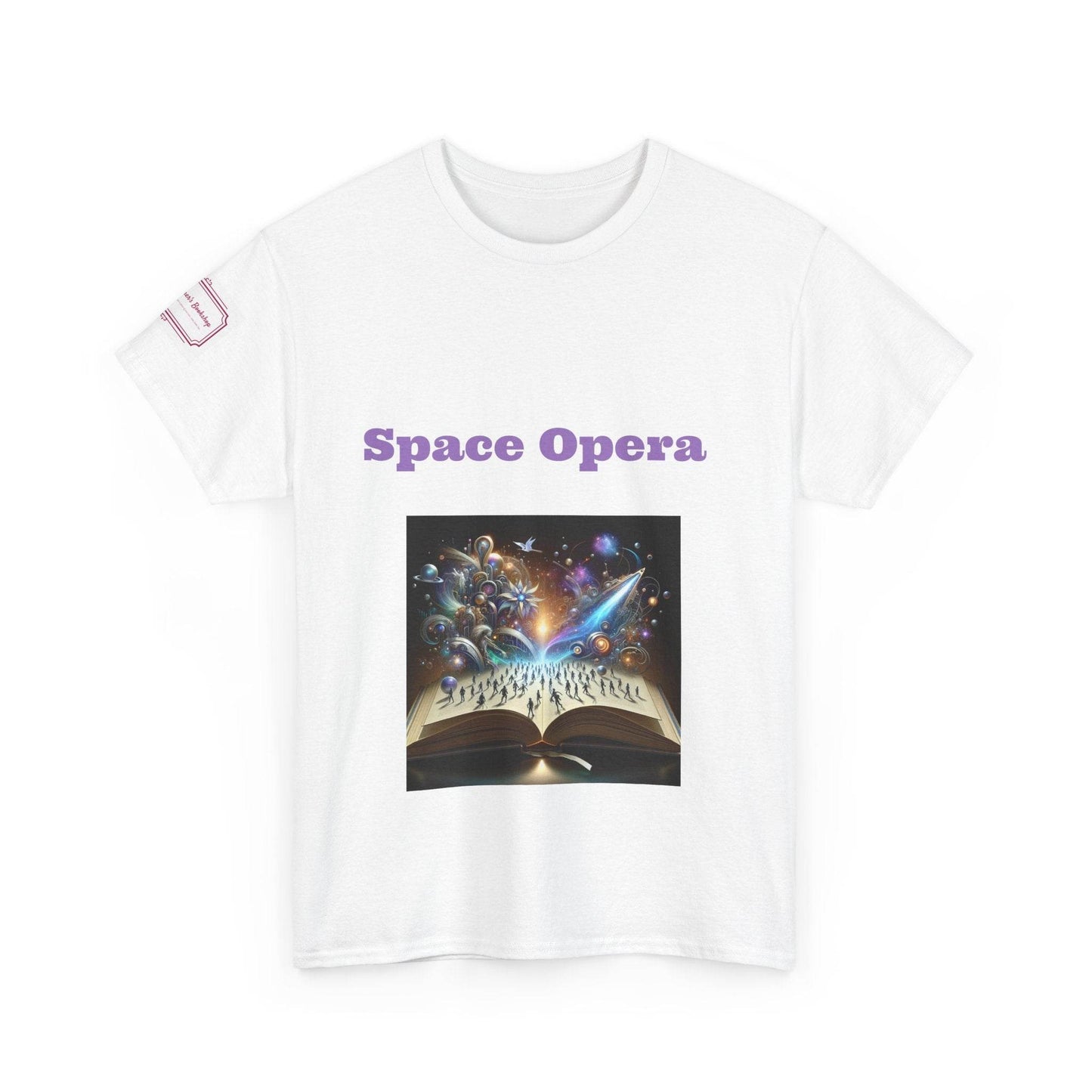 Space Opera - Unisex Heavy Cotton Tee - Sci-Fi Books - The Dreamer's Bookshop.