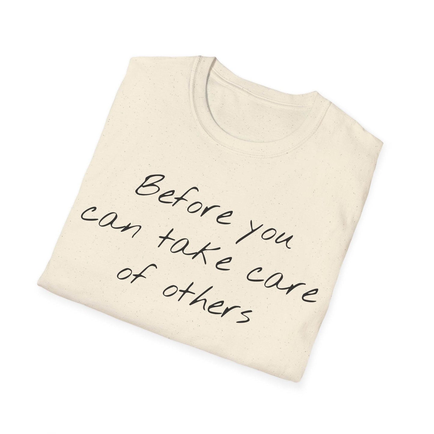 Unisex Softstyle T-Shirt - Take Care Design for Book Lovers - The Dreamer's Bookshop.