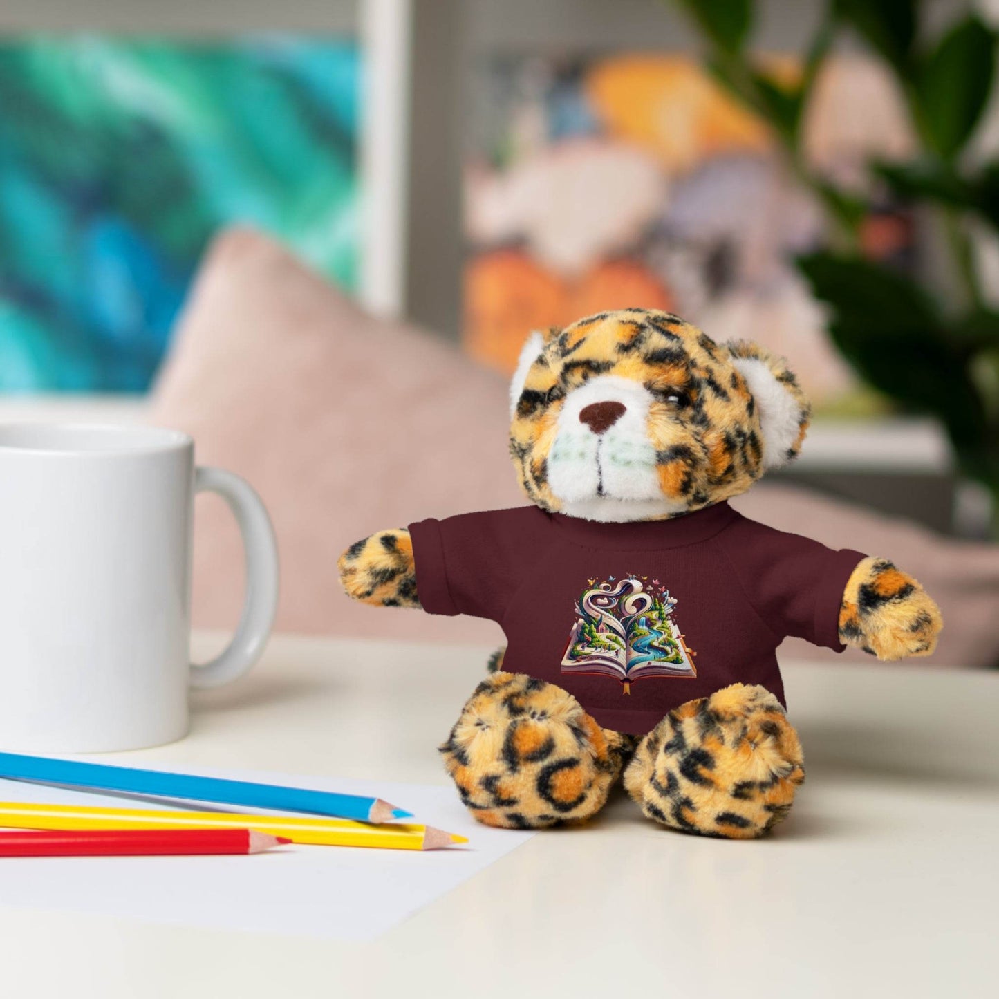Personalized Stuffed Animal with Tee - Perfect Gift for Kids and Baby Showers - The Dreamer's Bookshop.