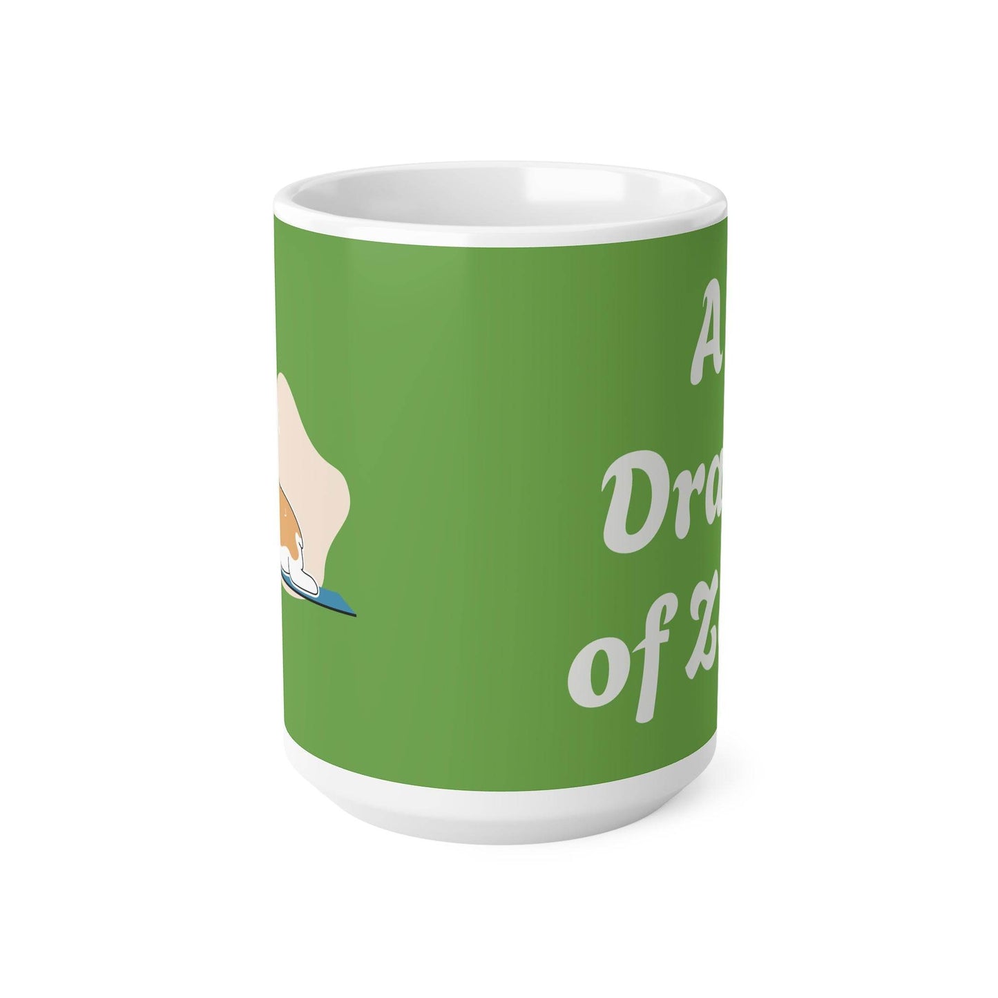 Inspiring Ceramic Coffee Mug - 'A Draft of Zen' - Perfect Gift for Coffee Lovers - The Dreamer's Bookshop.