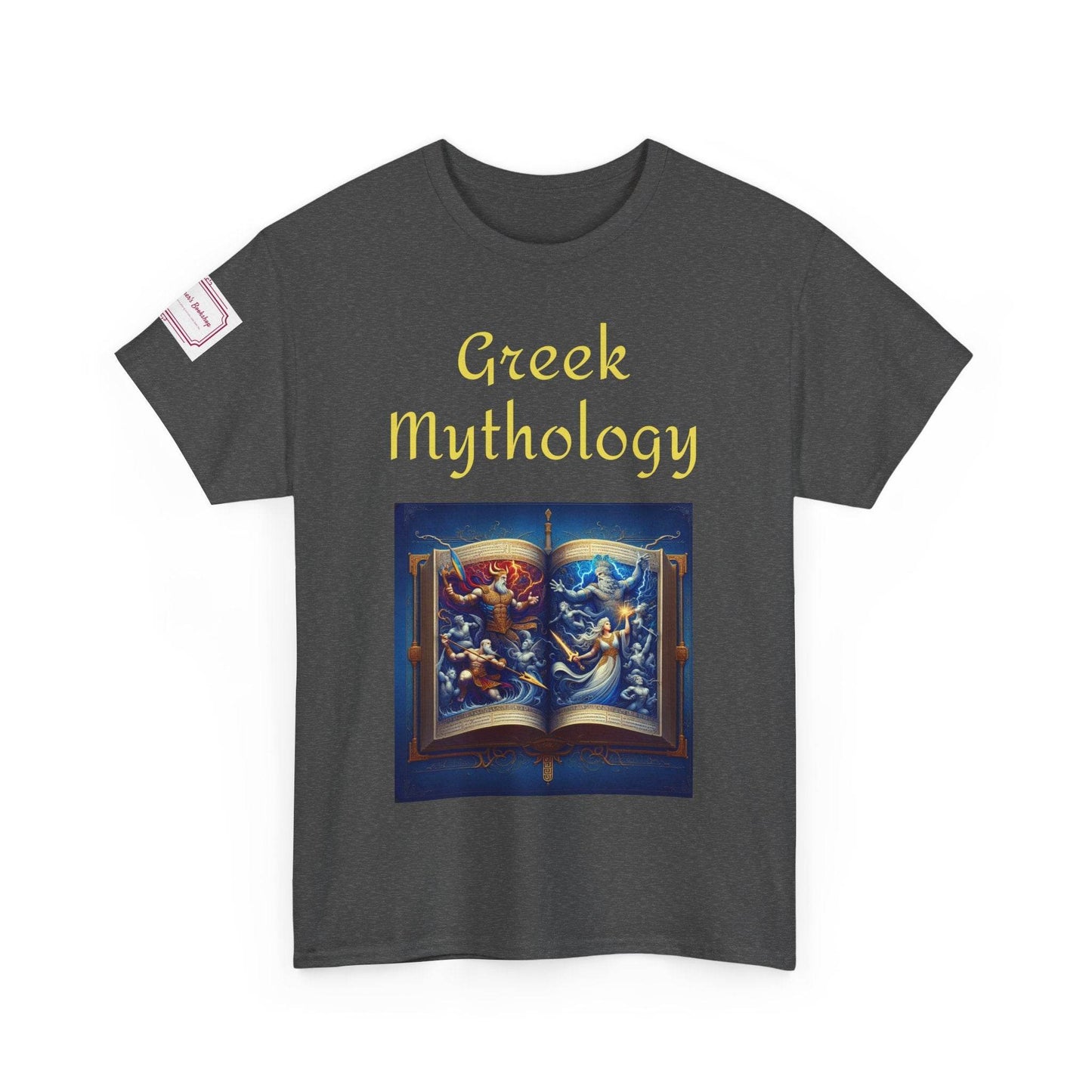 History - Graphic Unisex Heavy Cotton Tee - Greek Mythology - The Dreamer's Bookshop.