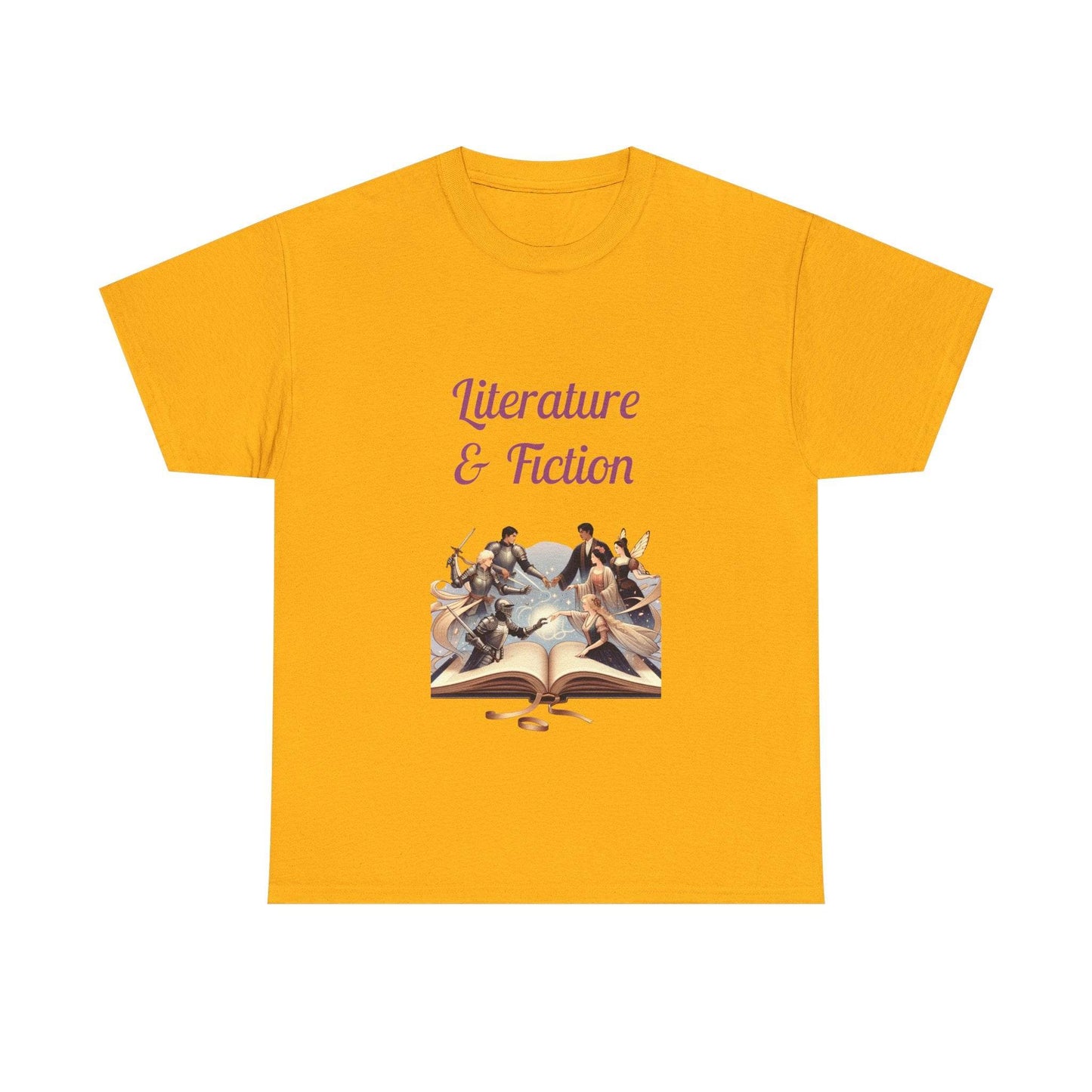 Fiction - Unisex Heavy Cotton Tee - Literature Books - The Dreamer's Bookshop.