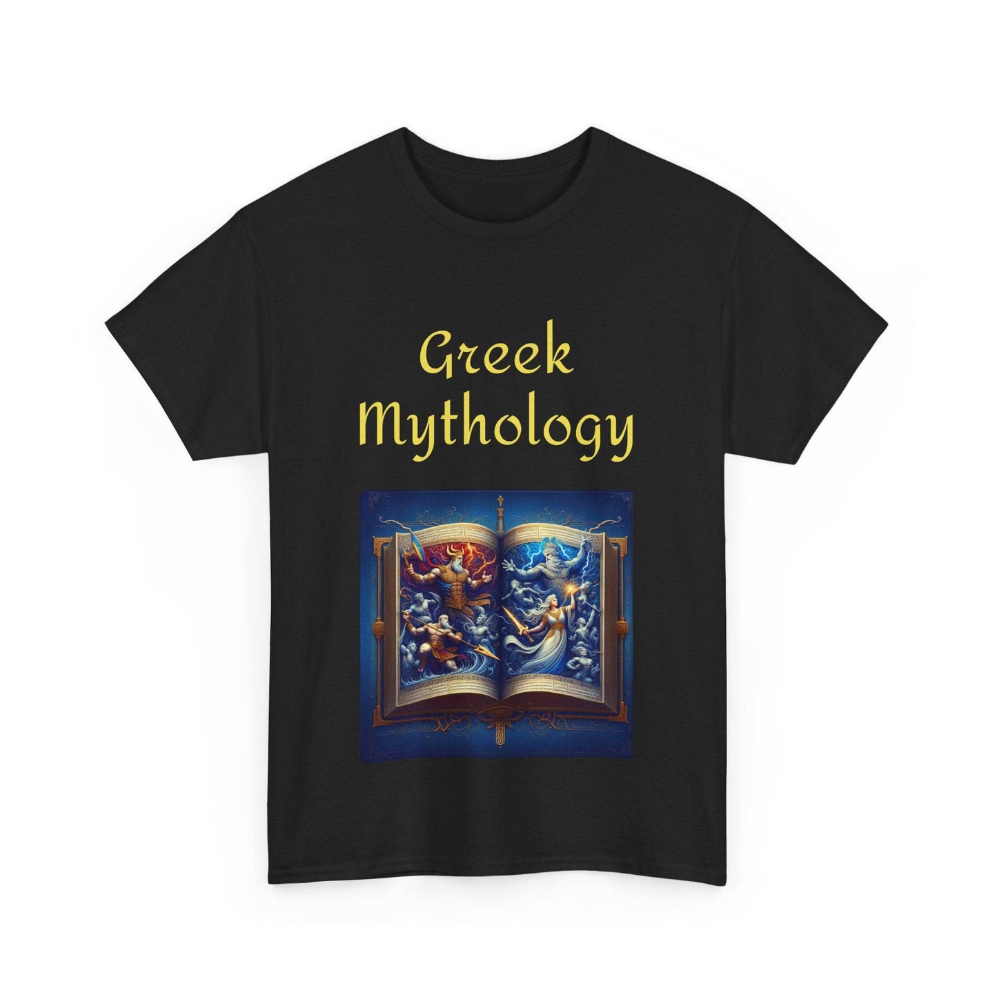 History - Unisex Heavy Cotton Tee - Greek Mythology - The Dreamer's Bookshop.