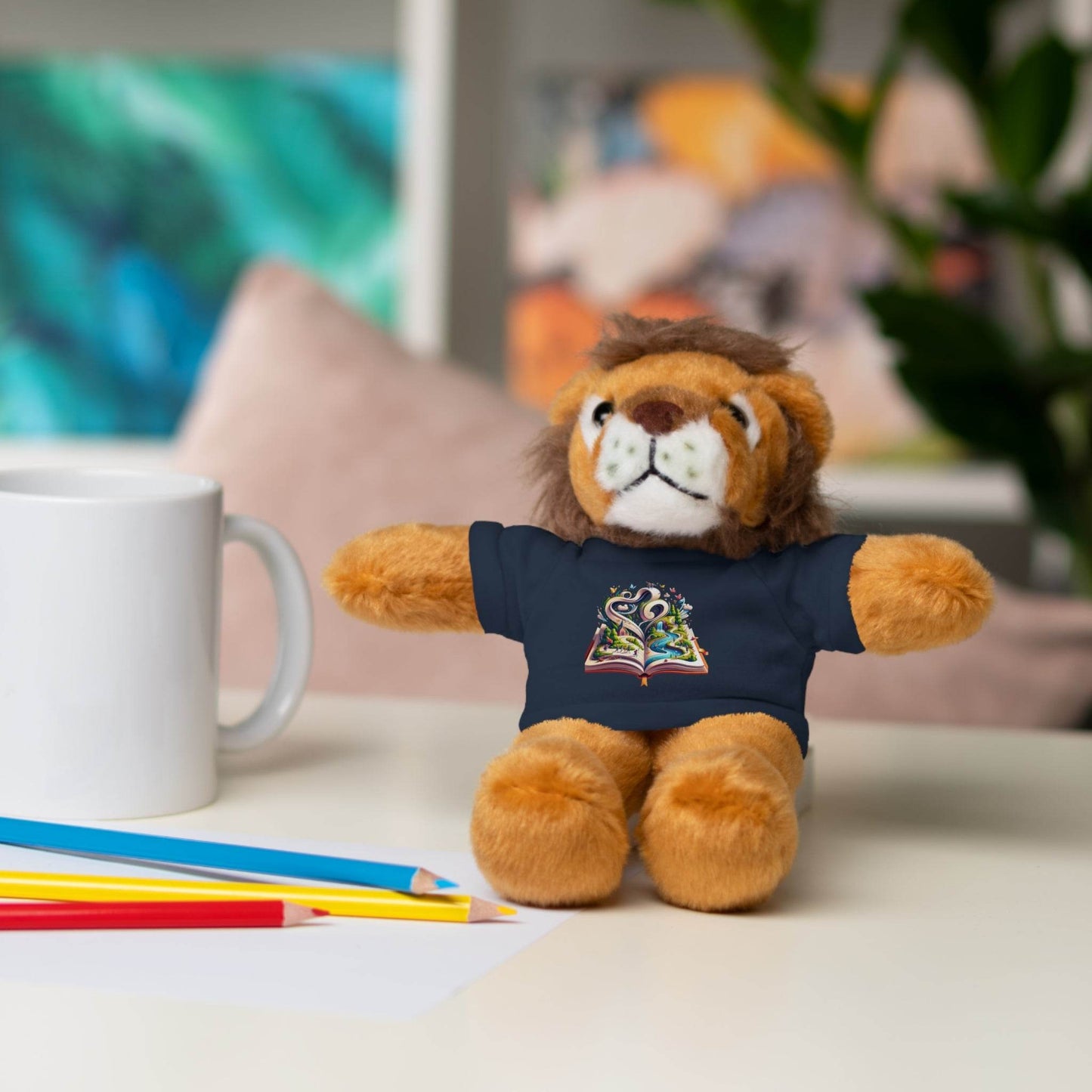 Personalized Stuffed Animal with Tee - Perfect Gift for Kids and Baby Showers - The Dreamer's Bookshop.