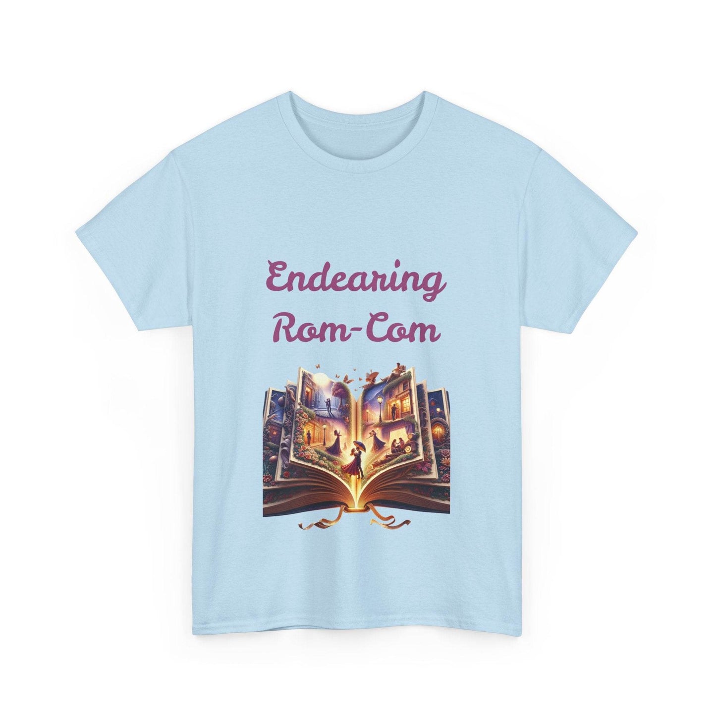 Endearing - Unisex Heavy Cotton Tee - Rom-Com Books - The Dreamer's Bookshop.