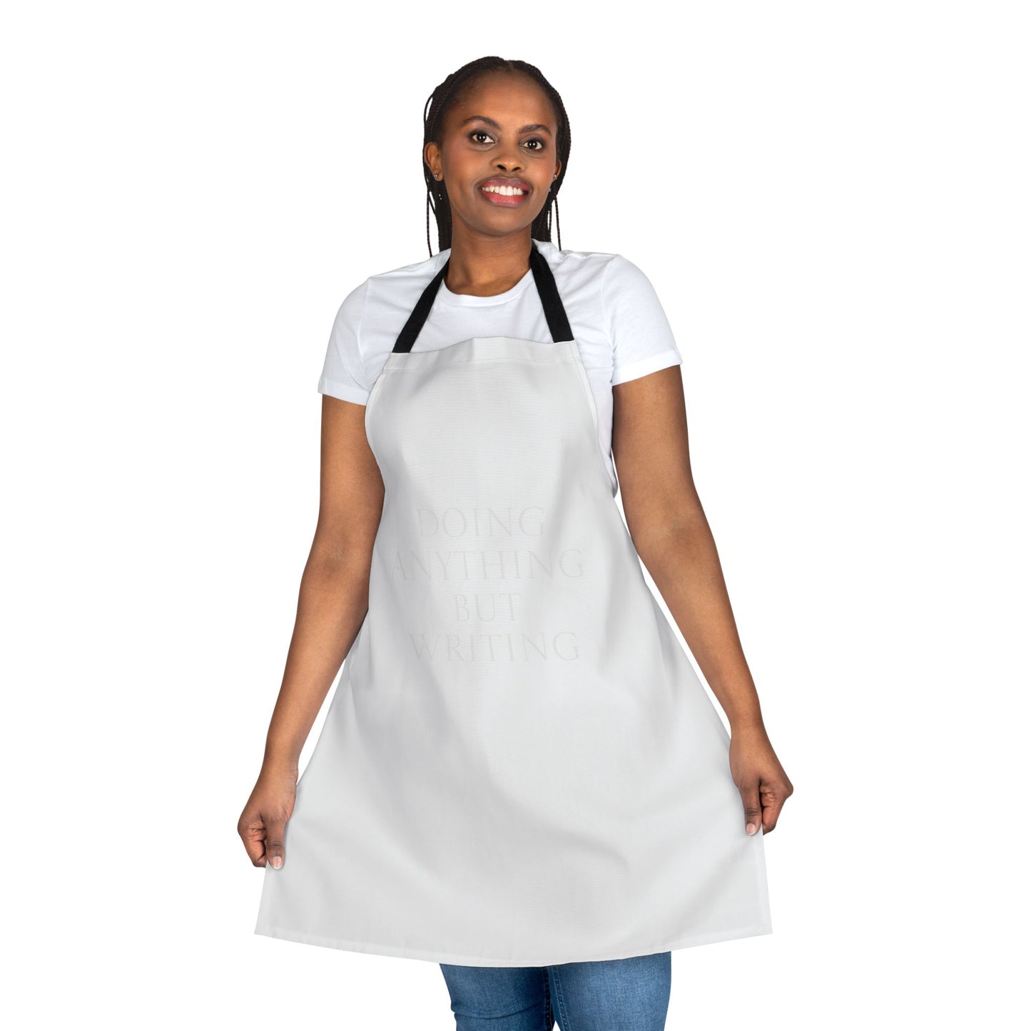Fun Writing Apron with 5-Color Straps | "Doing Anything But Writing" - The Dreamer's Bookshop.