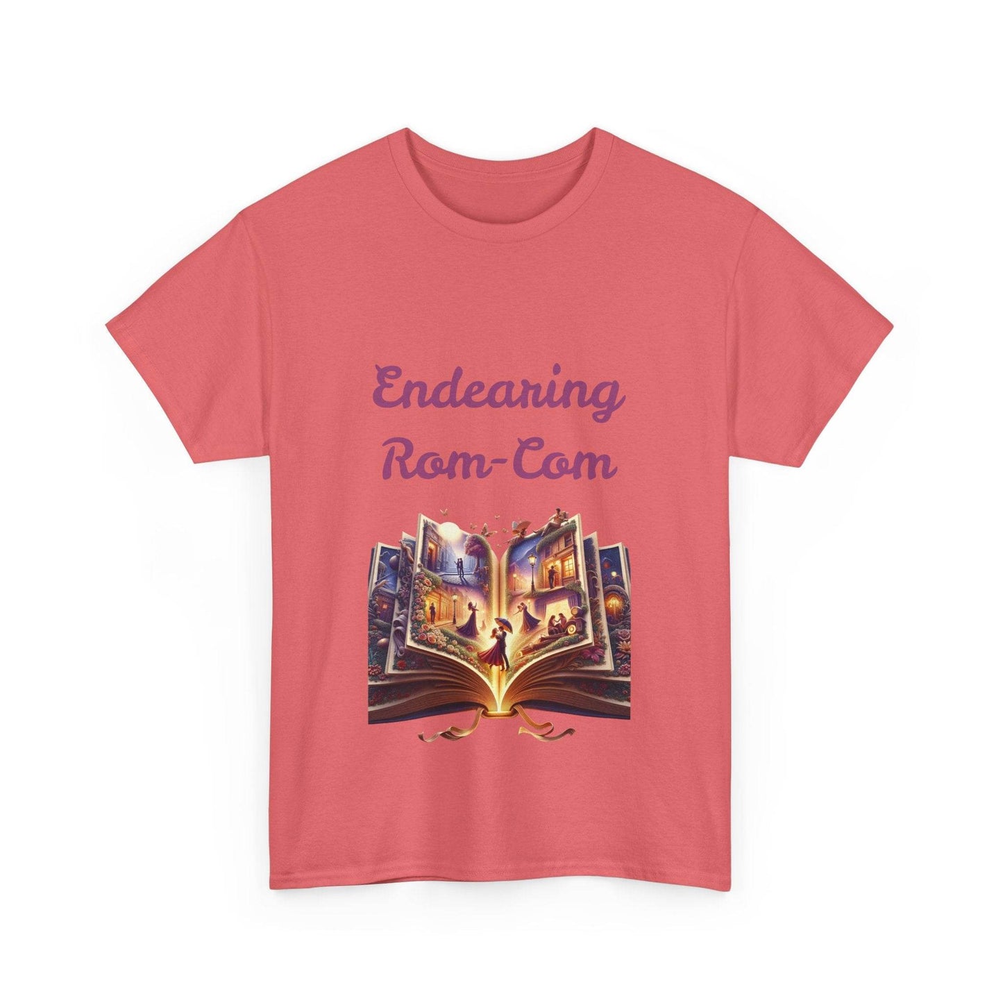 Endearing - Unisex Heavy Cotton Tee - Rom-Com Books - The Dreamer's Bookshop.