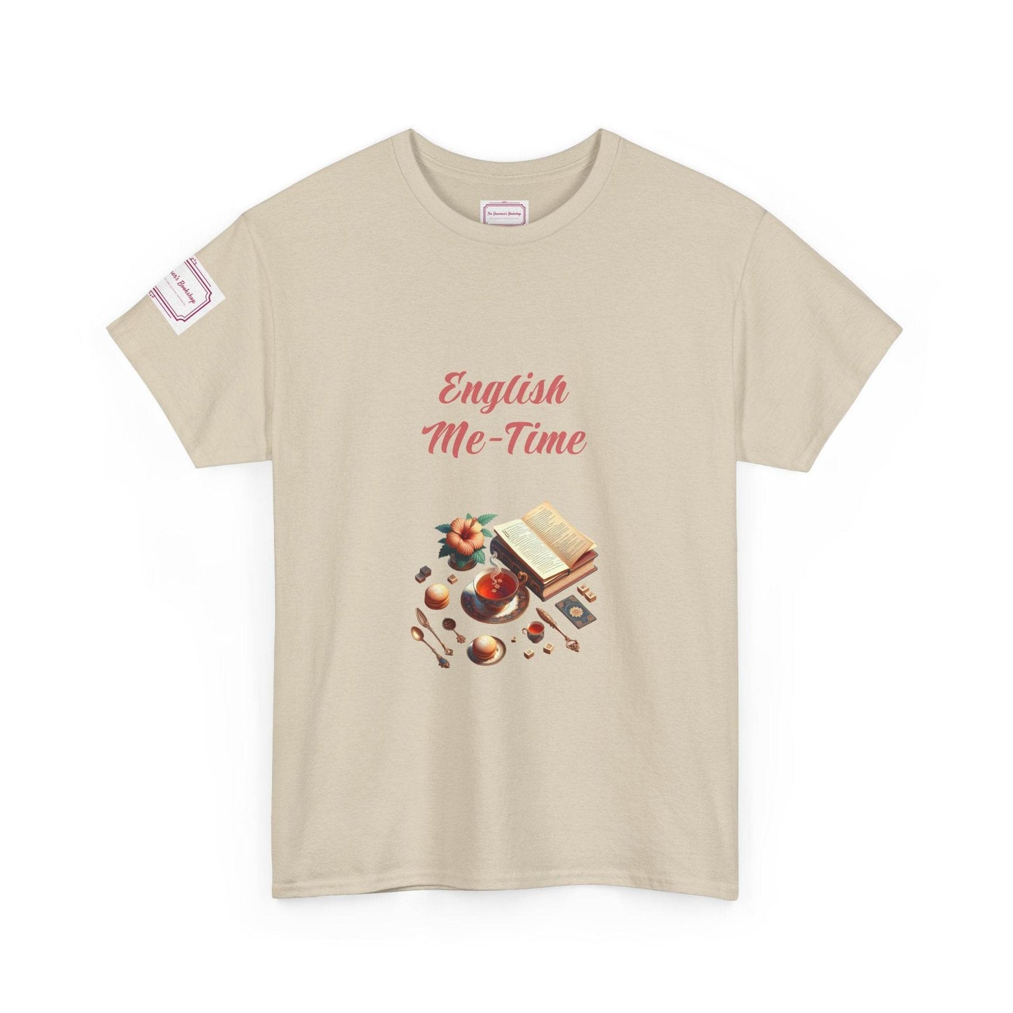 Me-Time - Unisex Heavy Cotton Tee - Perfect for Book Lovers - The Dreamer's Bookshop.