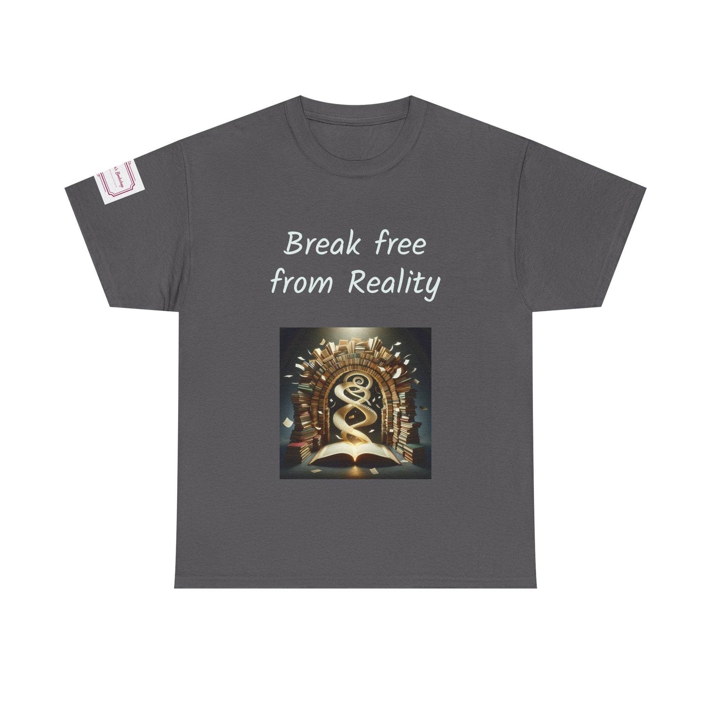 Break Free - Unisex Heavy Cotton Tee - Book Lovers - The Dreamer's Bookshop.