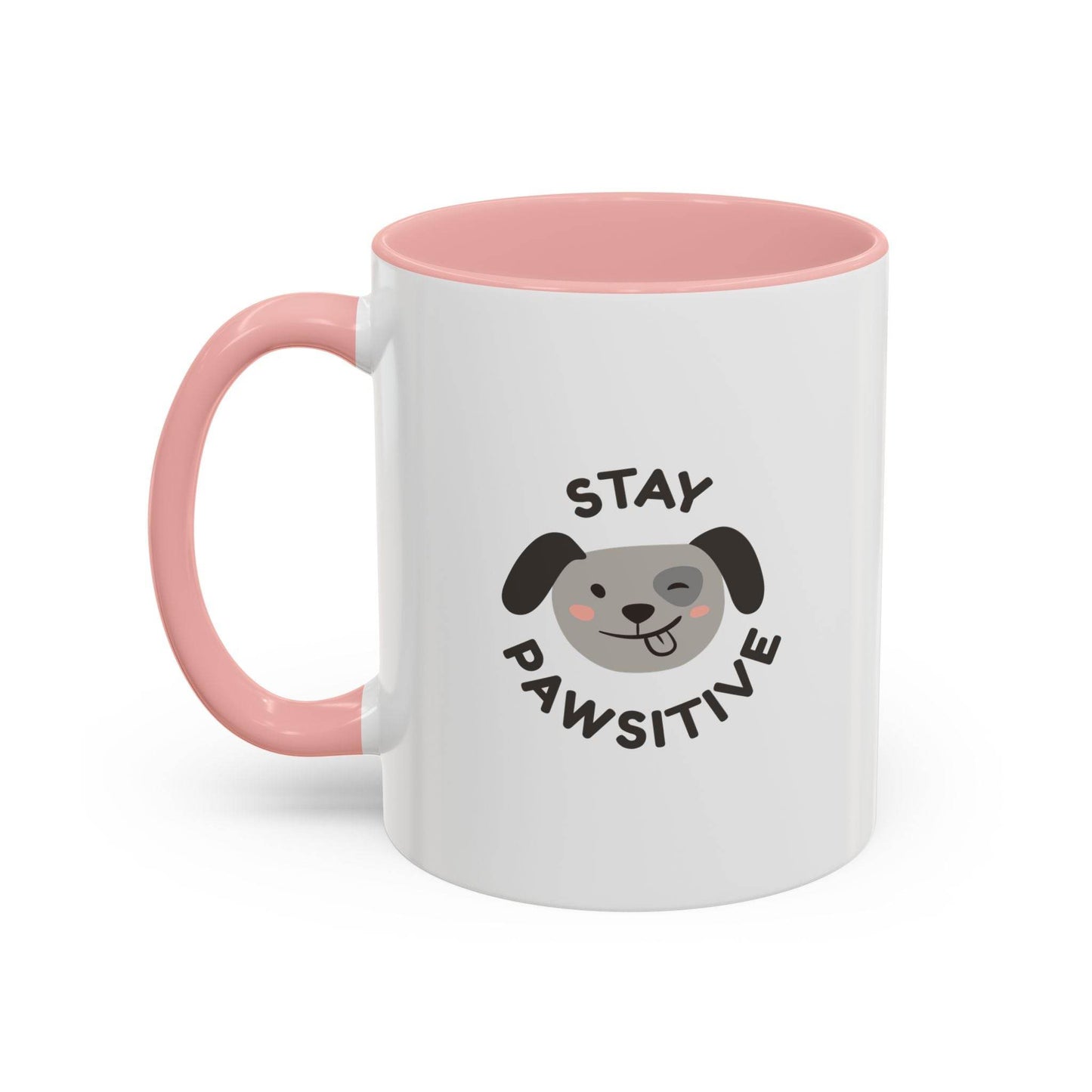 Playful Dog Pawsitive Mug - Cute Gift for Coffee Lovers - The Dreamer's Bookshop.