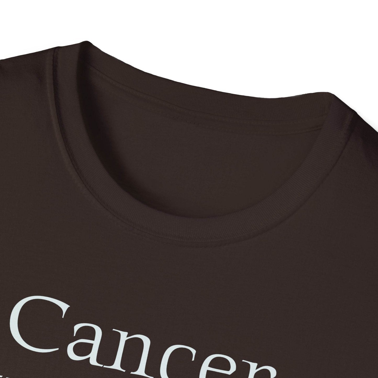 Cancer Warrior Unisex Softstyle T-Shirt - Empowering Graphic Tee for Women's Health Awarenes - The Dreamer's Bookshop.