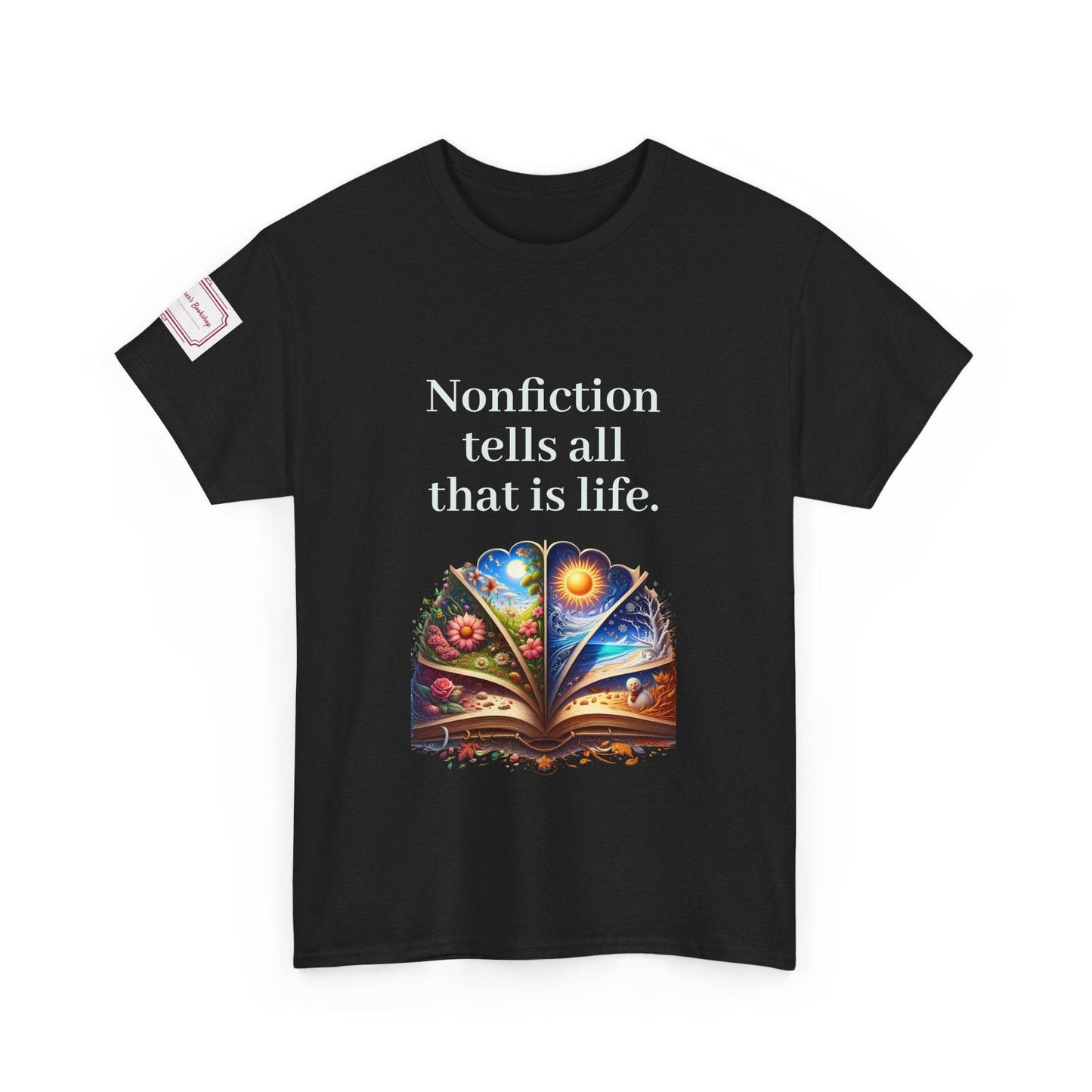 All that is Life - Graphic Unisex Heavy Cotton Tee - Nonfiction Books - The Dreamer's Bookshop.