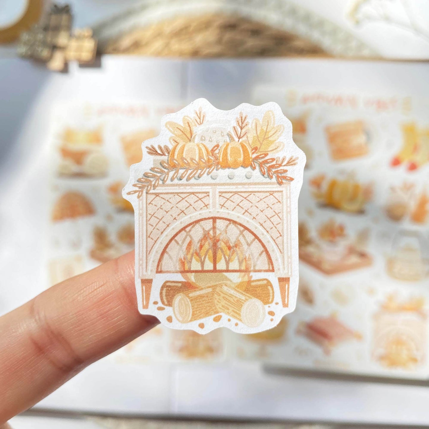 LETTOOn - Stickervel - Autumn in my Heart - The Dreamer's Bookshop.
