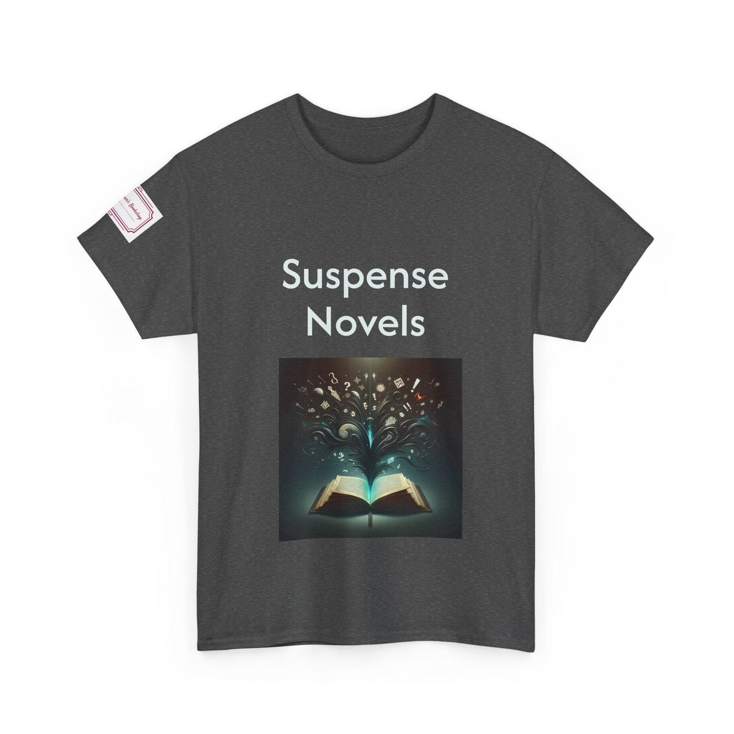 Fiction - Graphic Unisex Heavy Cotton Tee - Suspense Novels - The Dreamer's Bookshop.