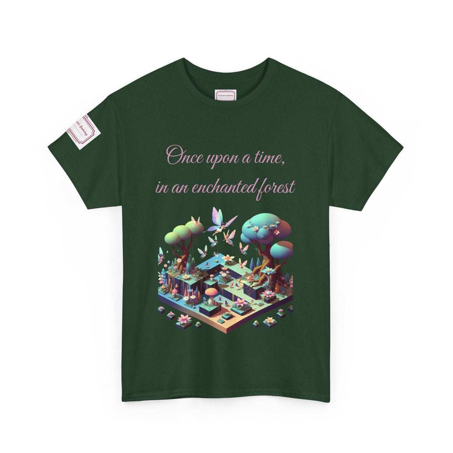 Enchanted Forest - Unisex Heavy Cotton Tee - Perfect for Book Lovers - The Dreamer's Bookshop.