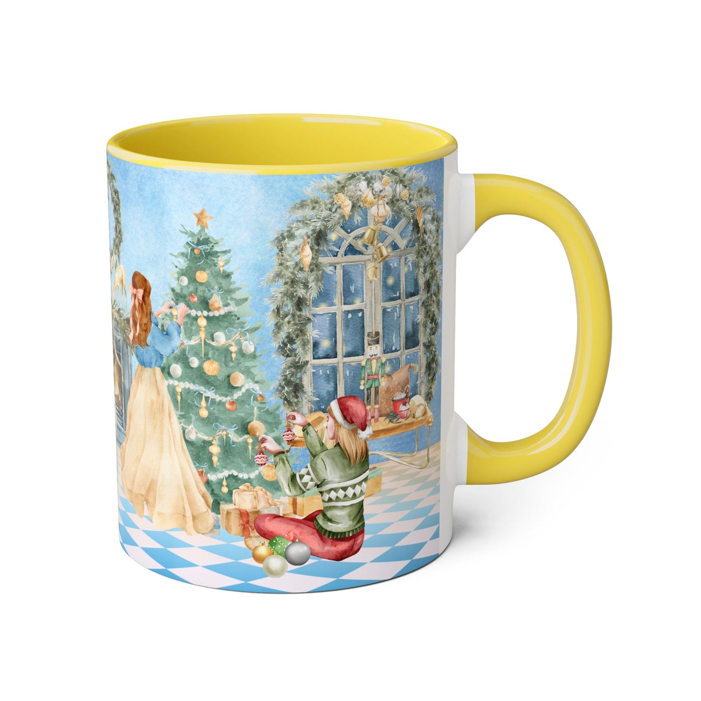 Christmas Tree Decoration Coffee Mug - 11oz Cup tis the Season