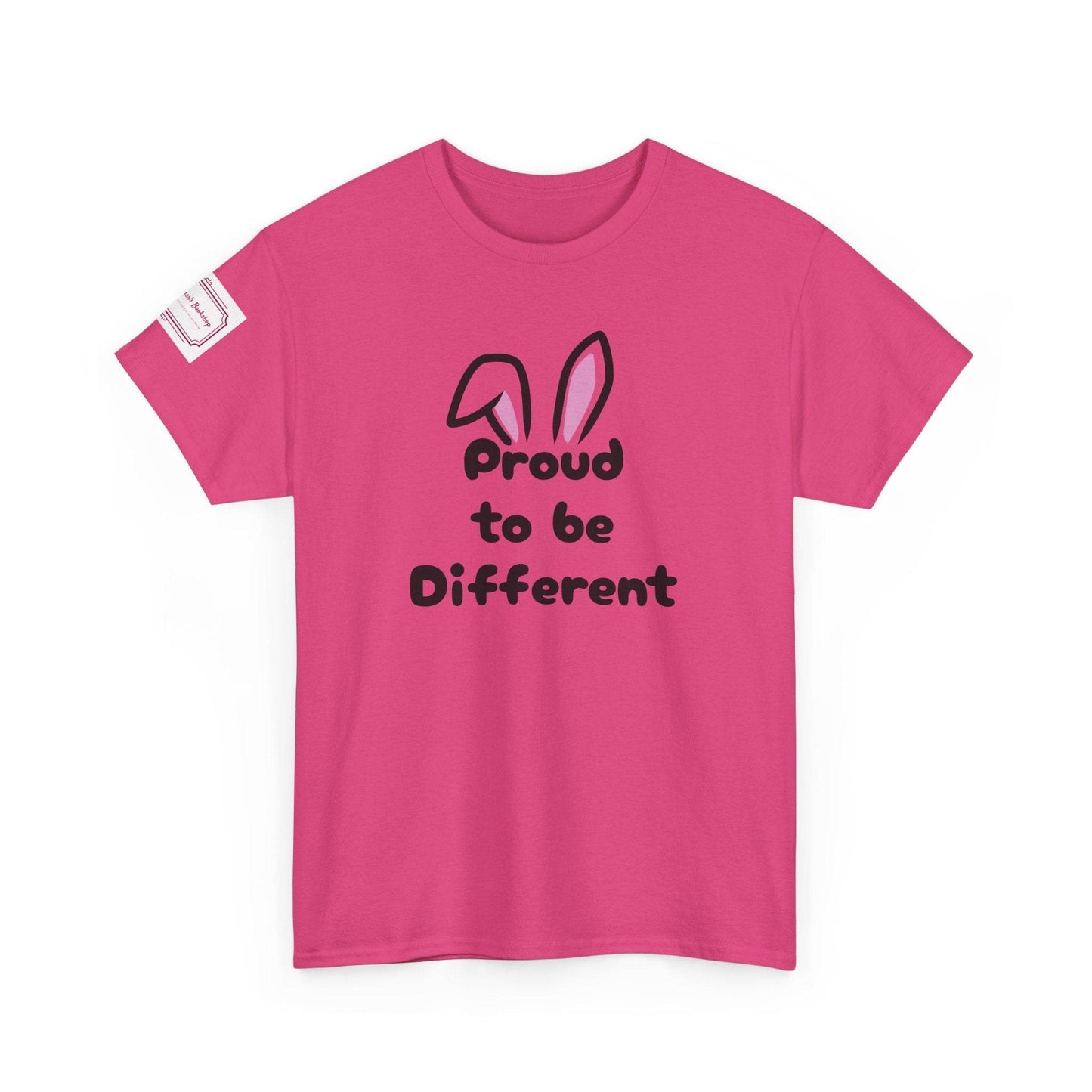 Proud to be Different Unisex Heavy Cotton Tee - Celebrate Individuality - The Dreamer's Bookshop.