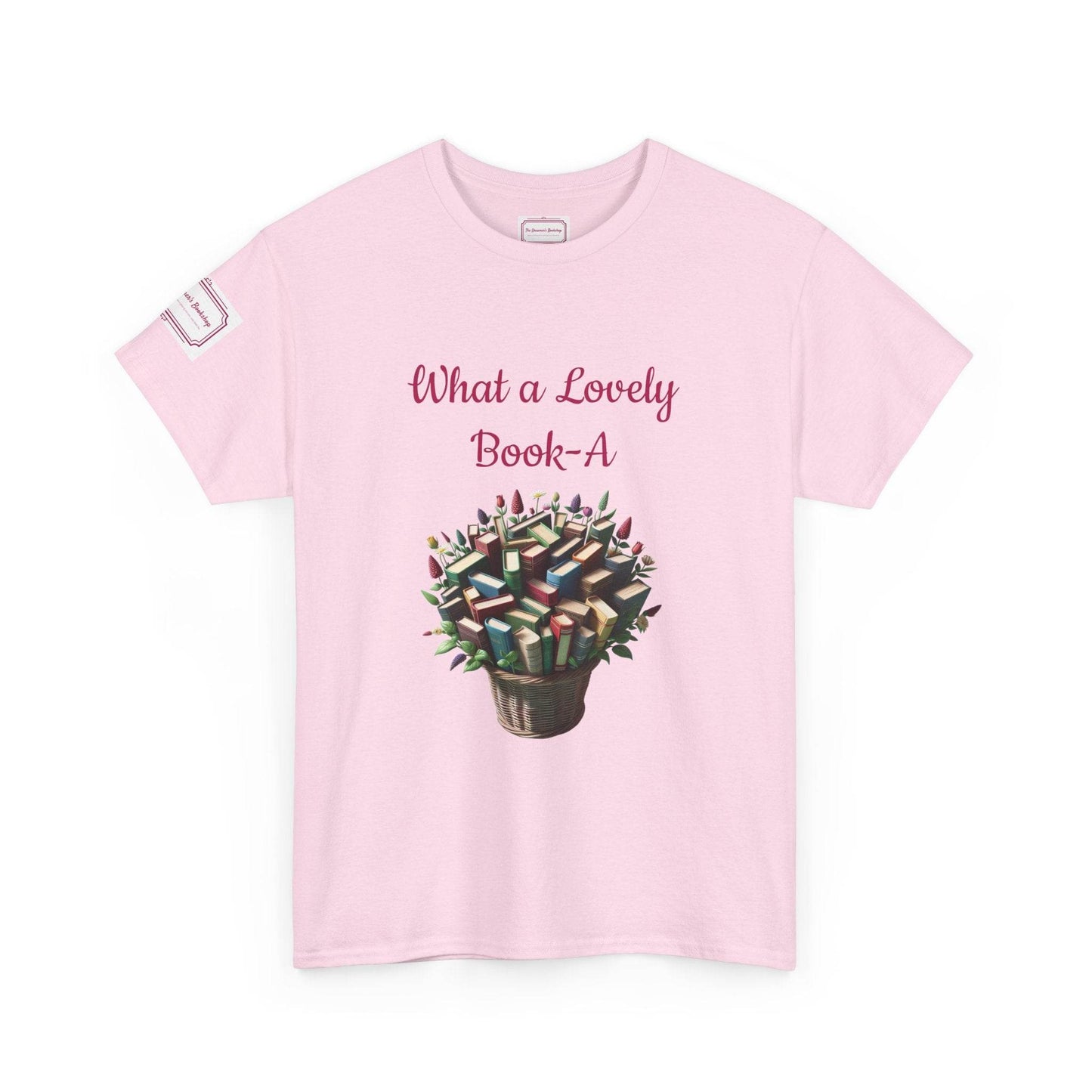 What a Lovely Book-A Unisex Heavy Cotton Tee - Perfect for Book Lovers - The Dreamer's Bookshop.